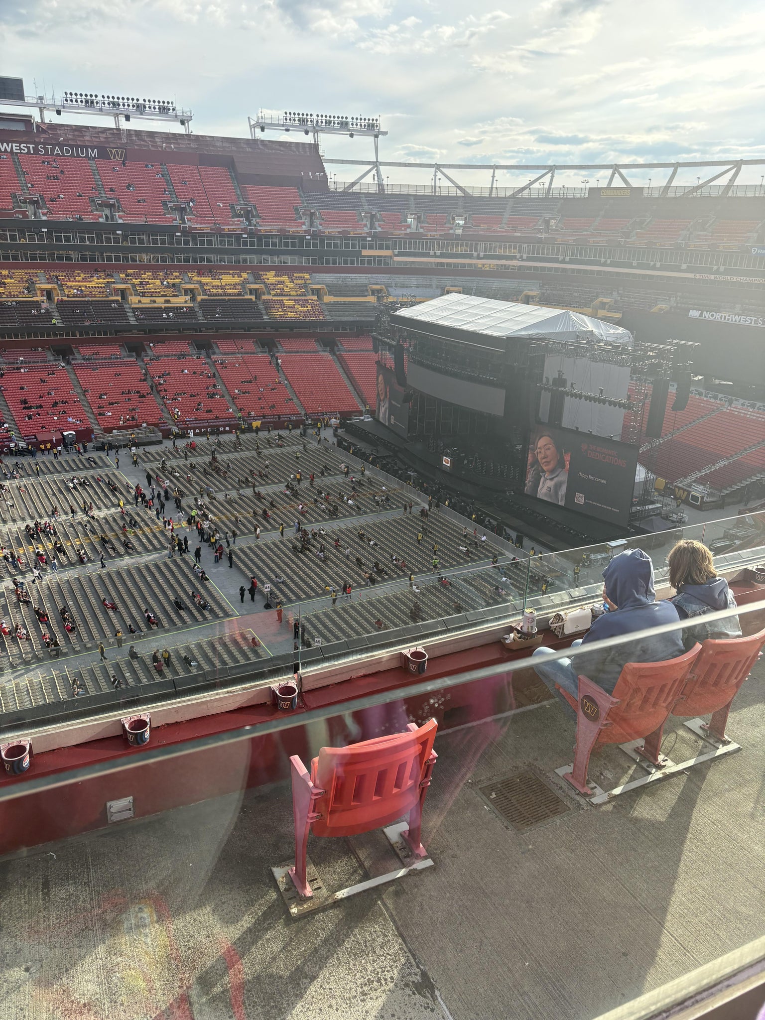 Real Fan View taken from Section 429 at Northwest Stadium by Olena S