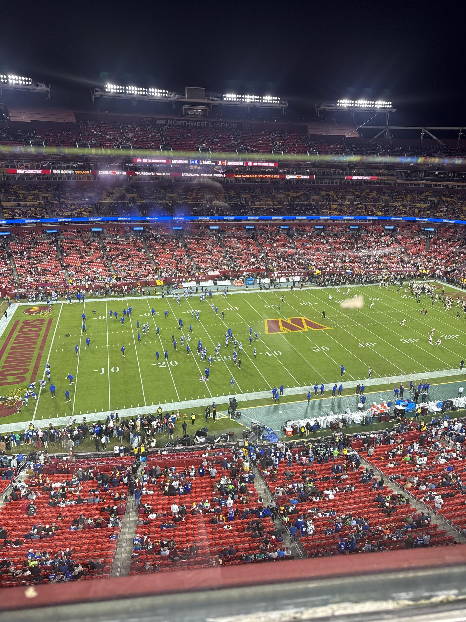 Real Fan View taken from Section 430 at Northwest Stadium by Graham C