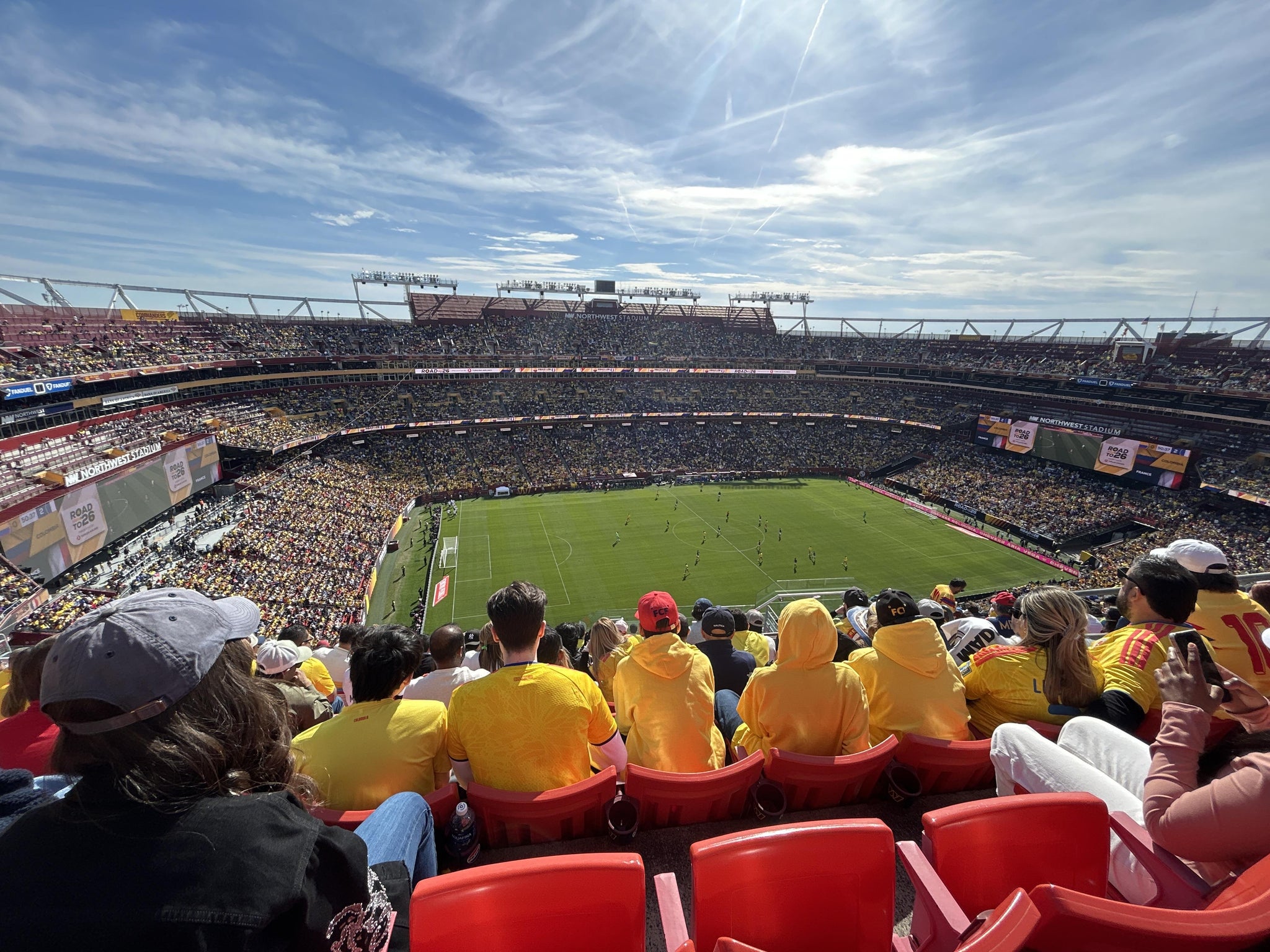 Real Fan View taken from Section 431 at Northwest Stadium by Gideon adofo B