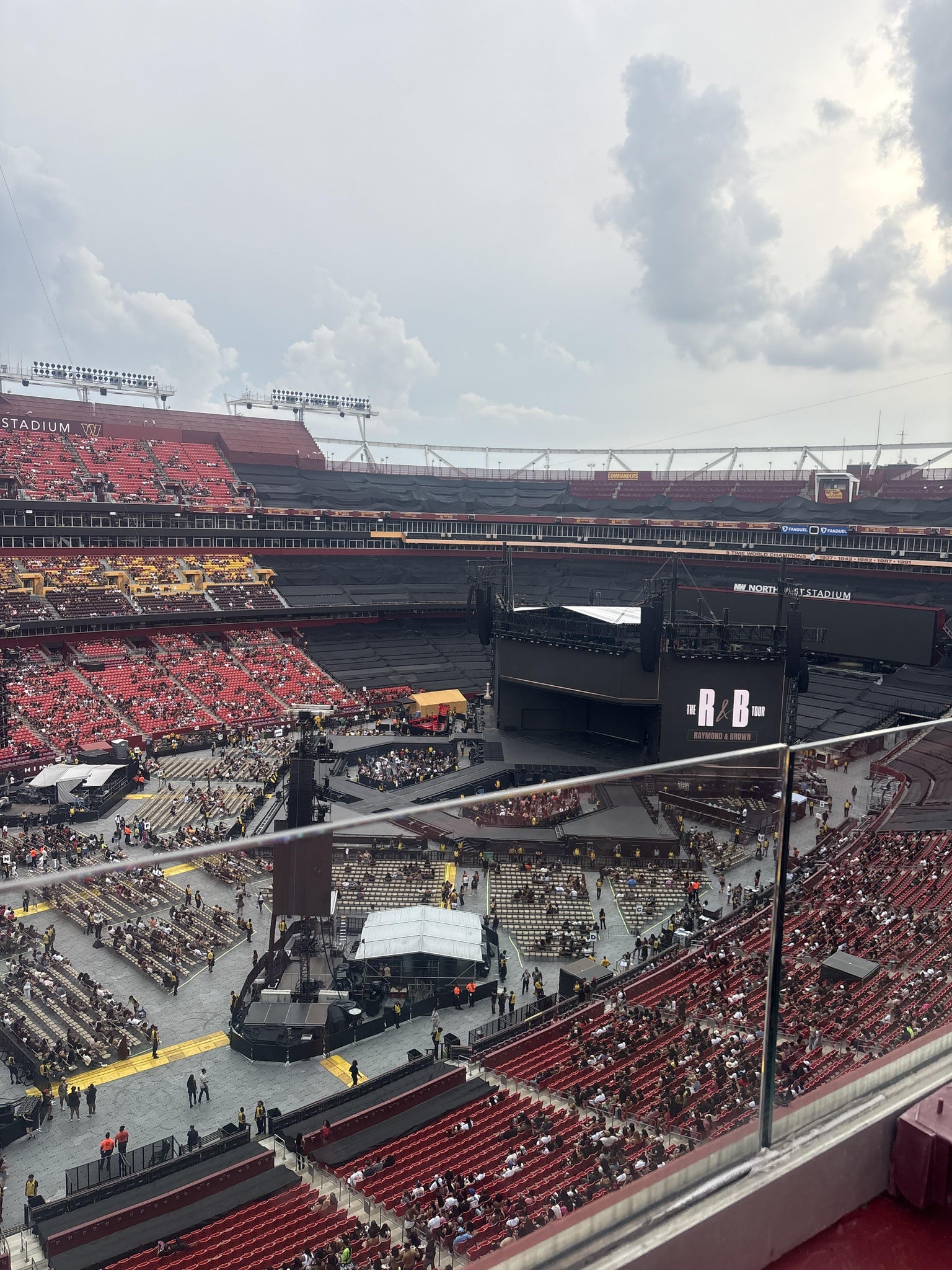 Real Fan View taken from Section 432 at Northwest Stadium by Savanna