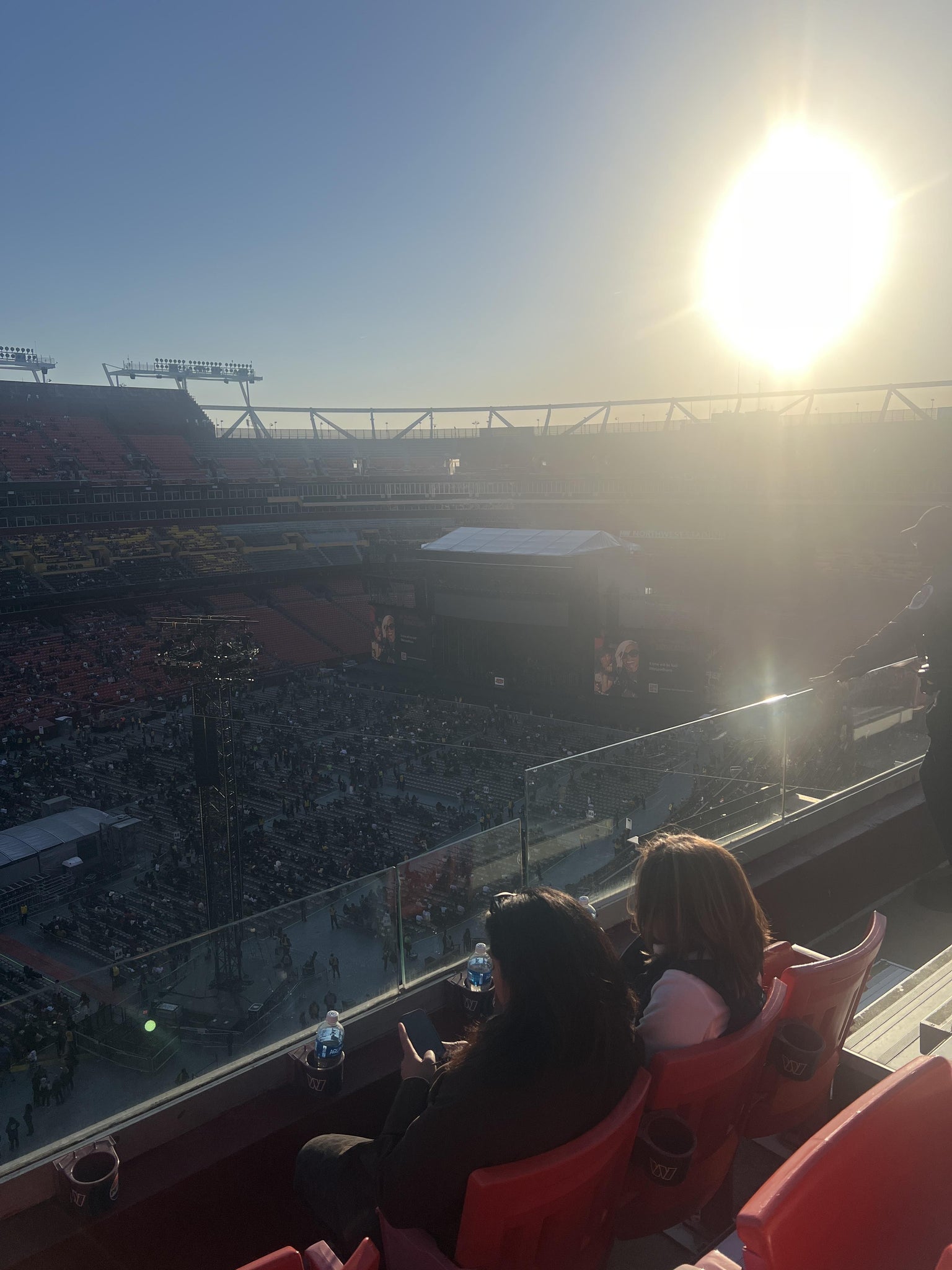 Real Fan View taken from Section 433 at Northwest Stadium by Hayne S