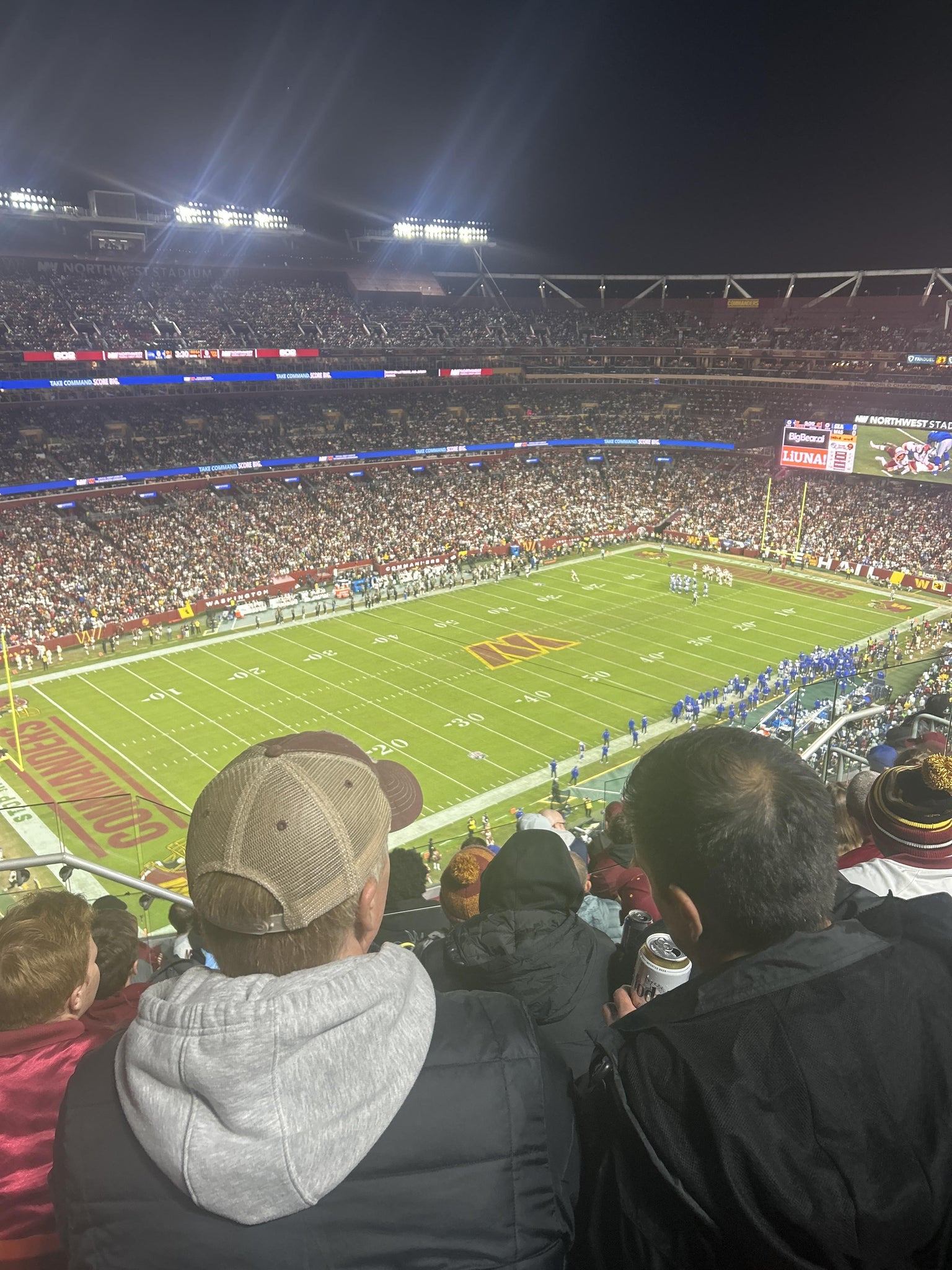 Real Fan View taken from Section 433 at Northwest Stadium by Kareem C