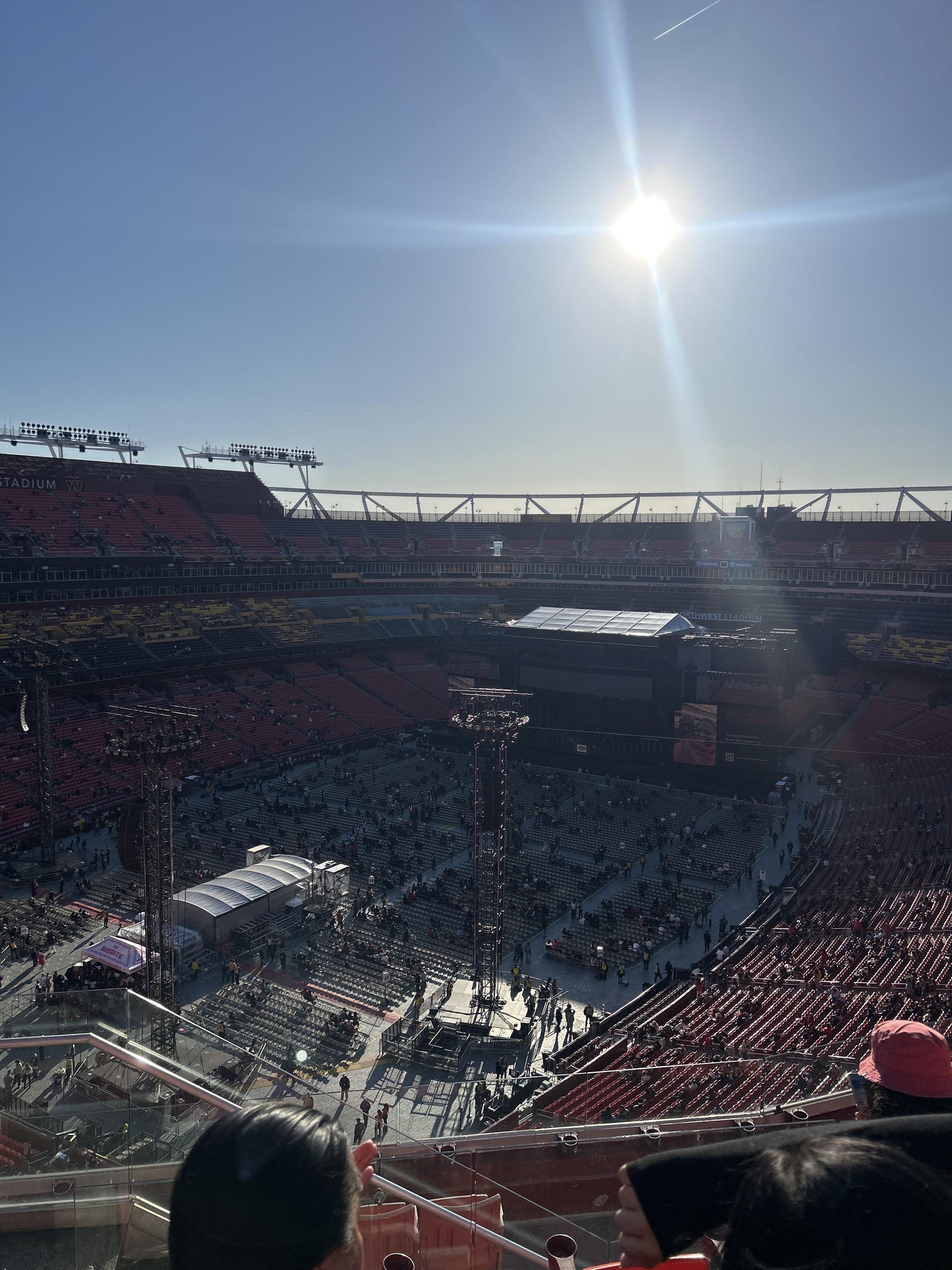 Real Fan View taken from Section 435 at Northwest Stadium by Alyssa G