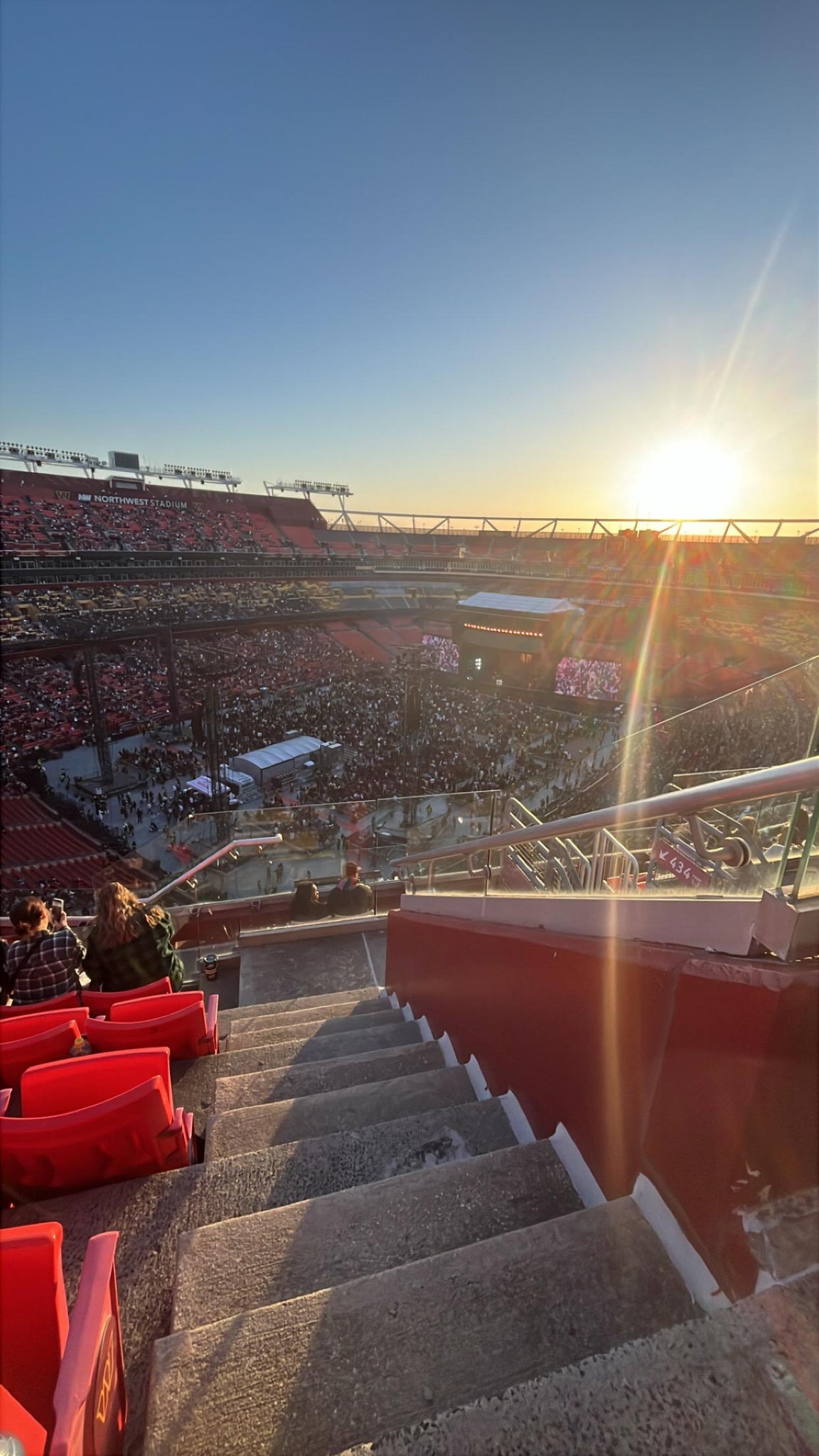 Real Fan View taken from Section 435 at Northwest Stadium by Layla I