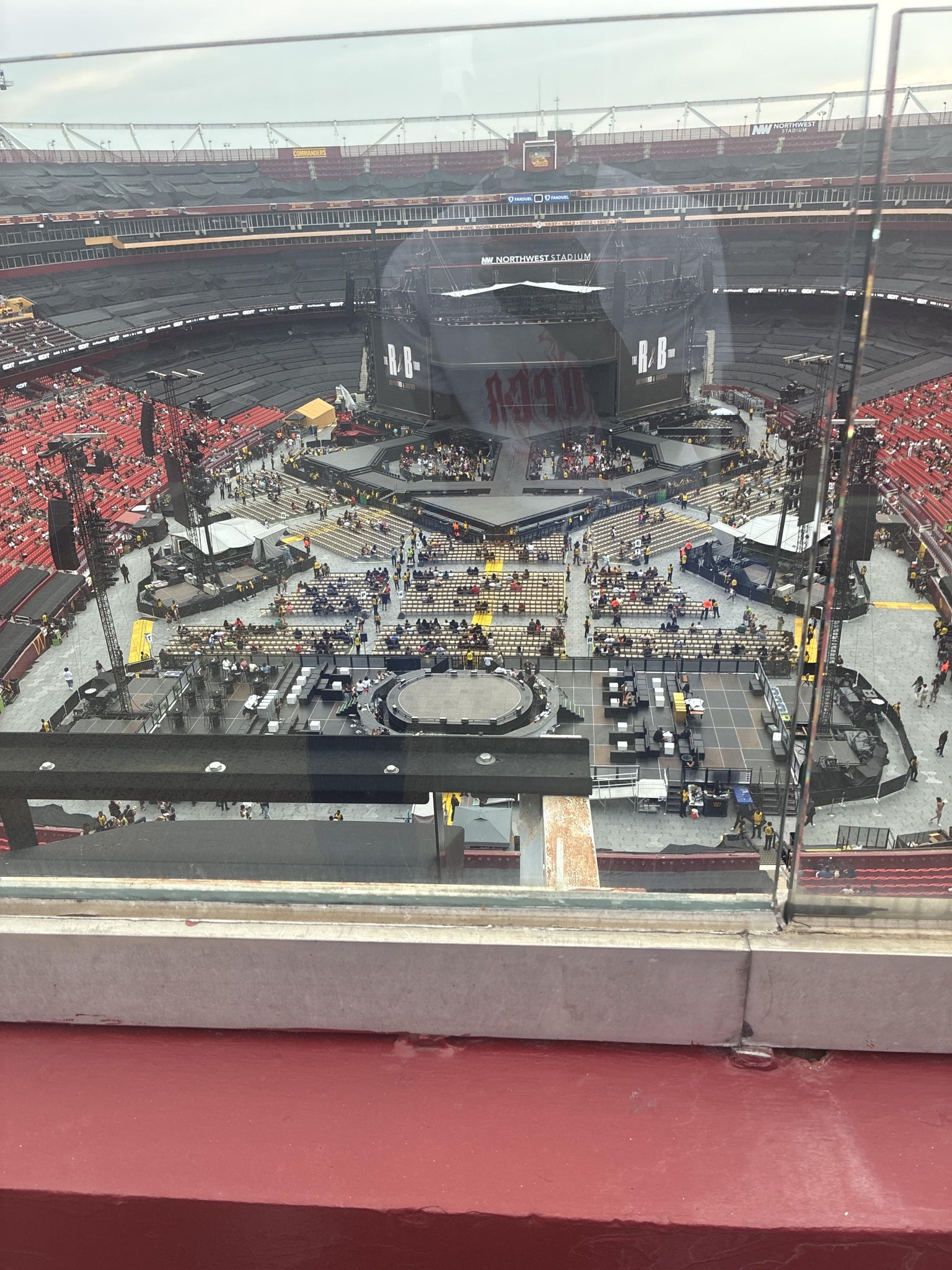 Real Fan View taken from Section 440 at Northwest Stadium by Elijah T