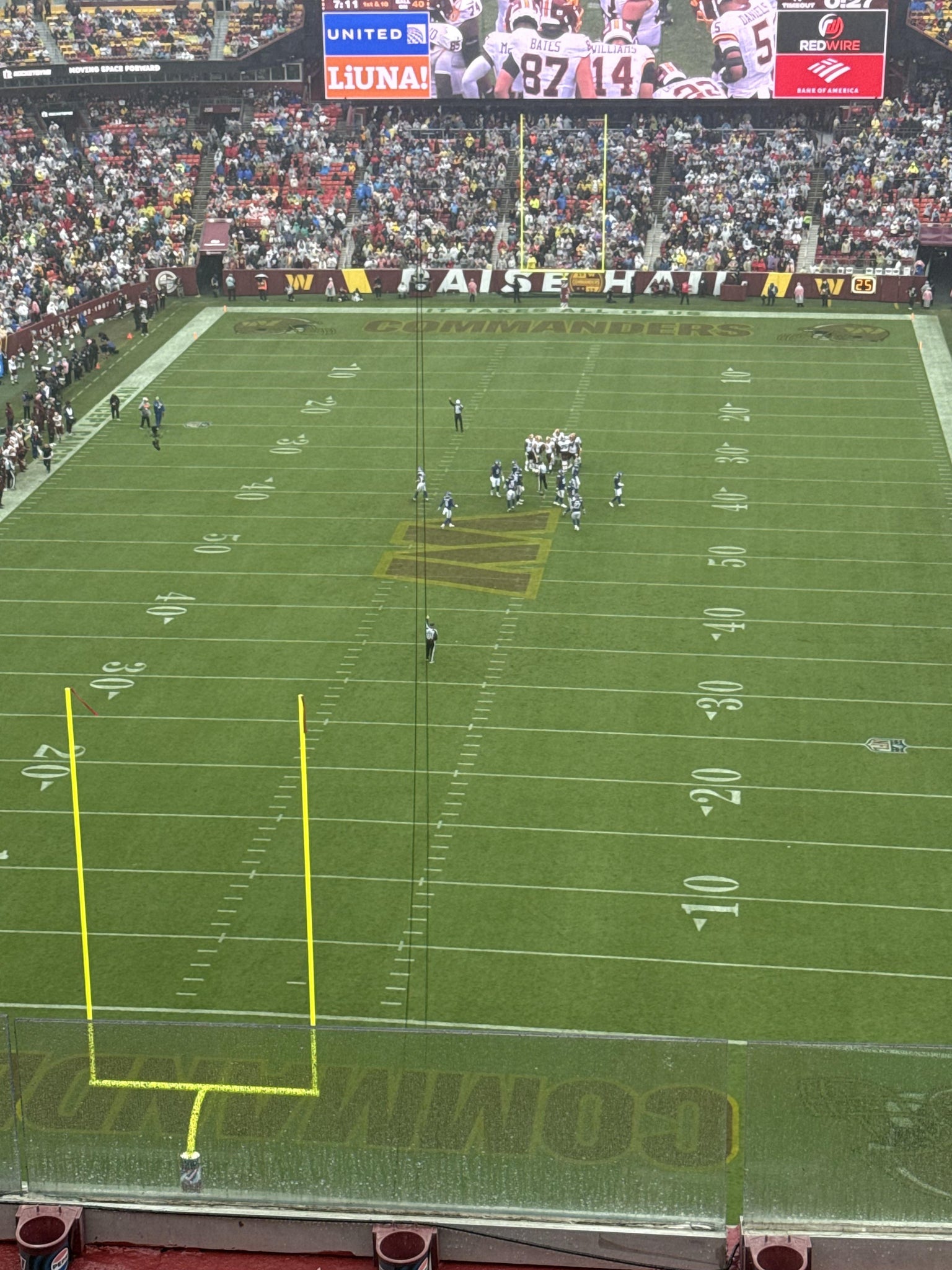Real Fan View taken from Section 440 at Northwest Stadium by Anonymous User