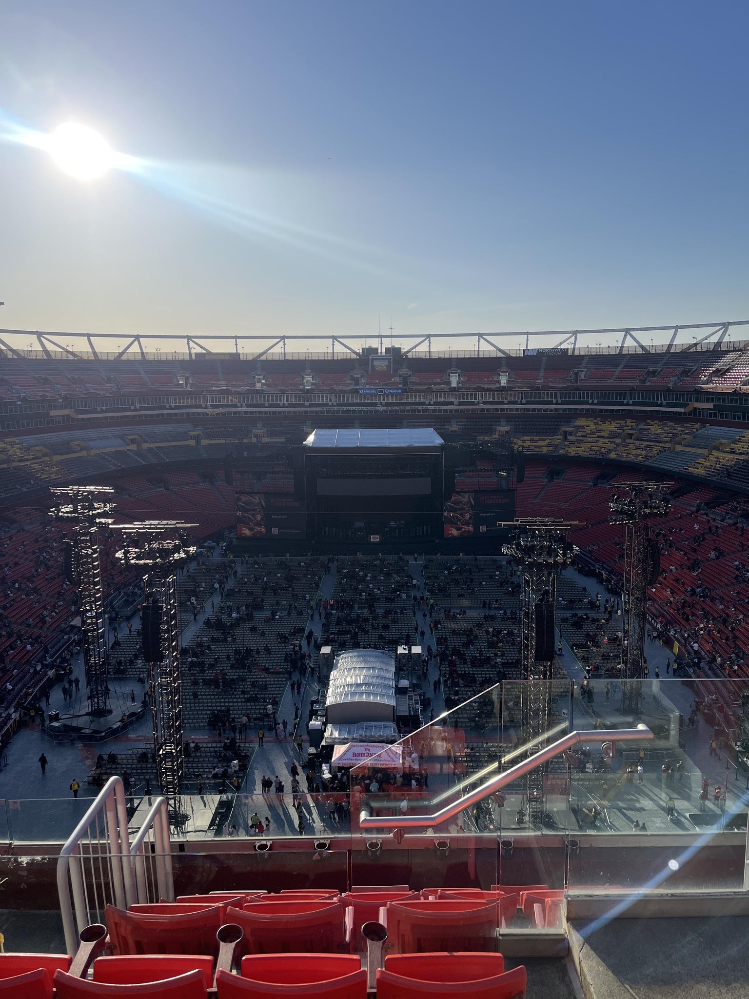 Real Fan View taken from Section 441 at Northwest Stadium by Elkha K