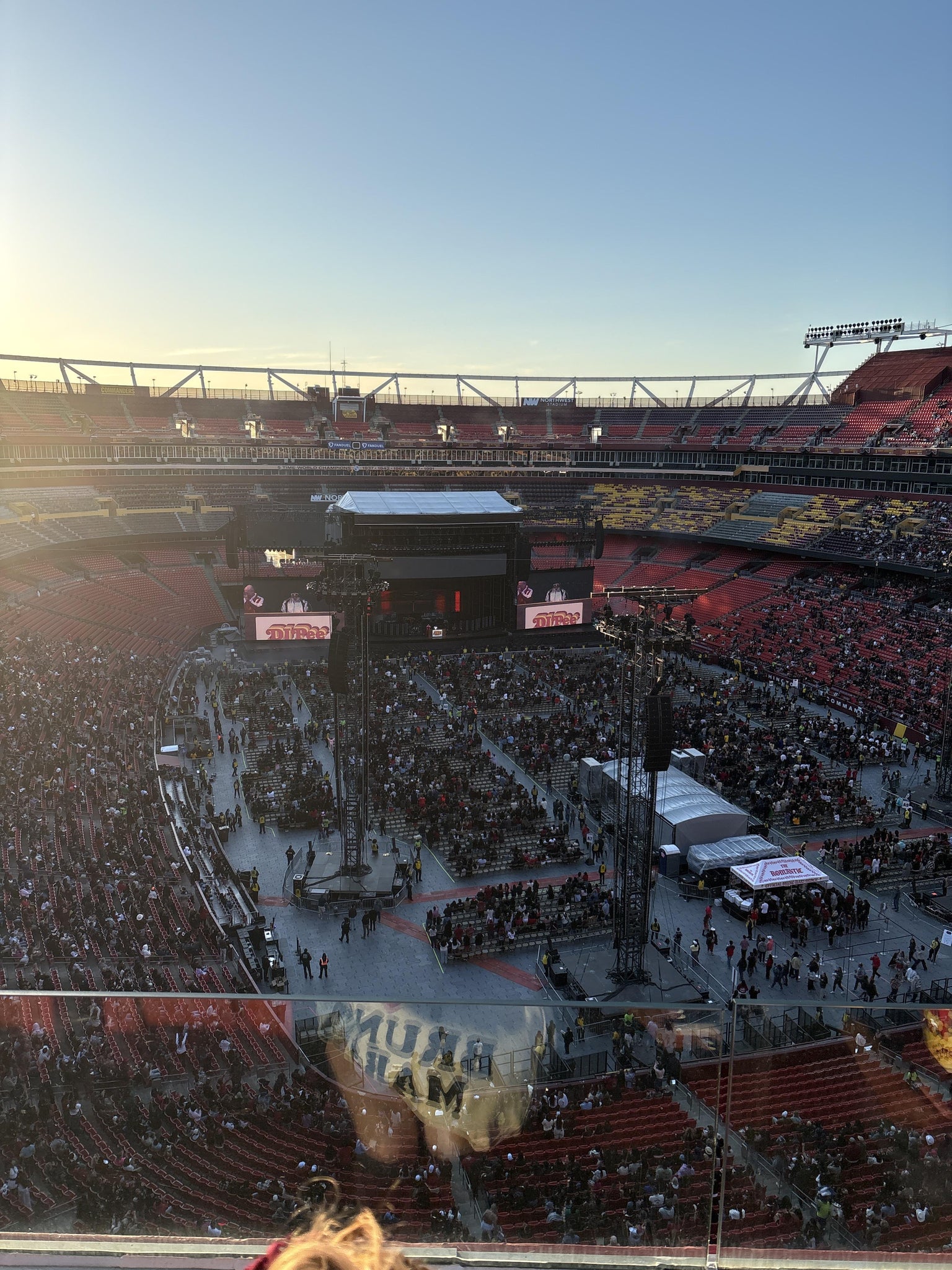 Real Fan View taken from Section 444 at Northwest Stadium by Alexandra R