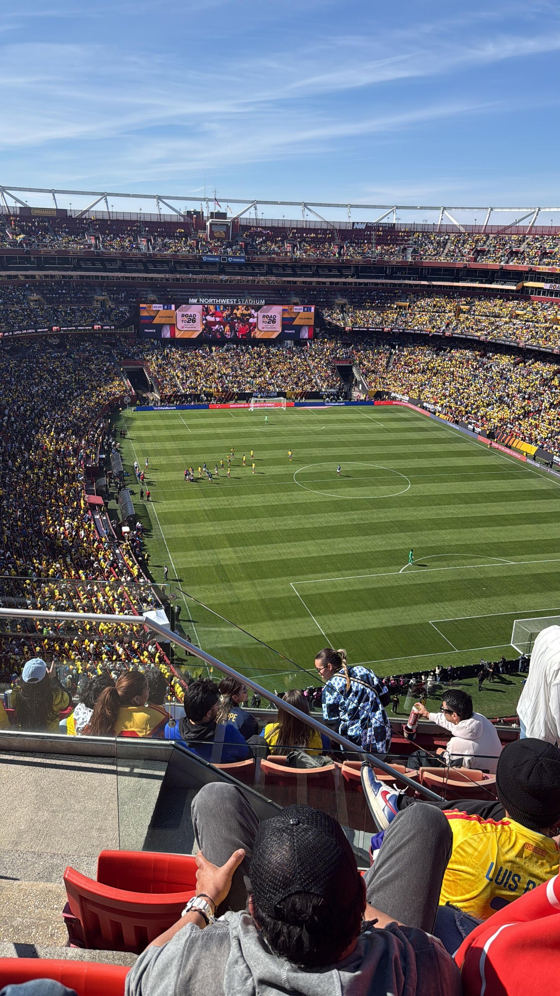 Real Fan View taken from Section 444 at Northwest Stadium by Gabriel S