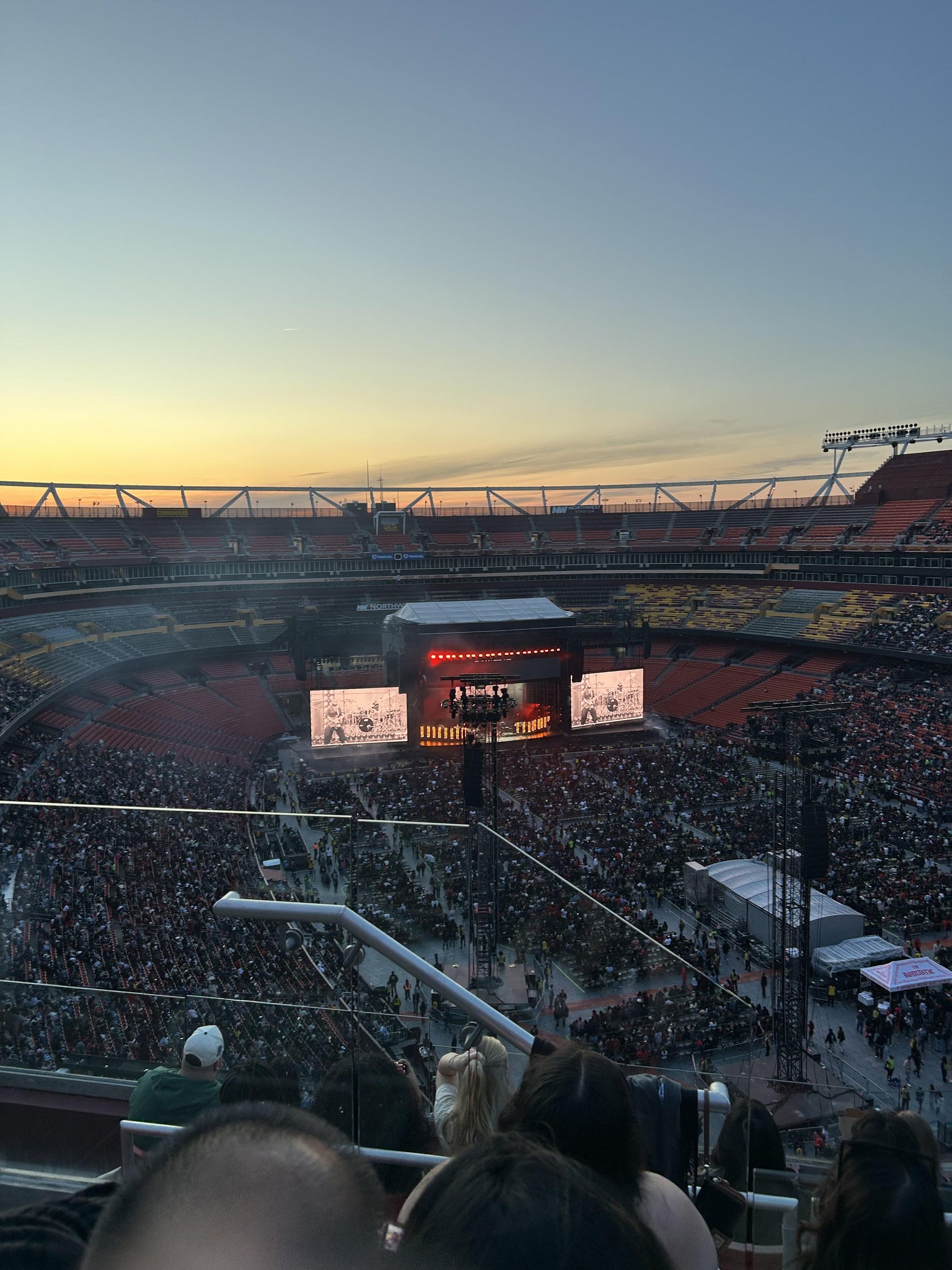 Real Fan View taken from Section 445 at Northwest Stadium by Abby N