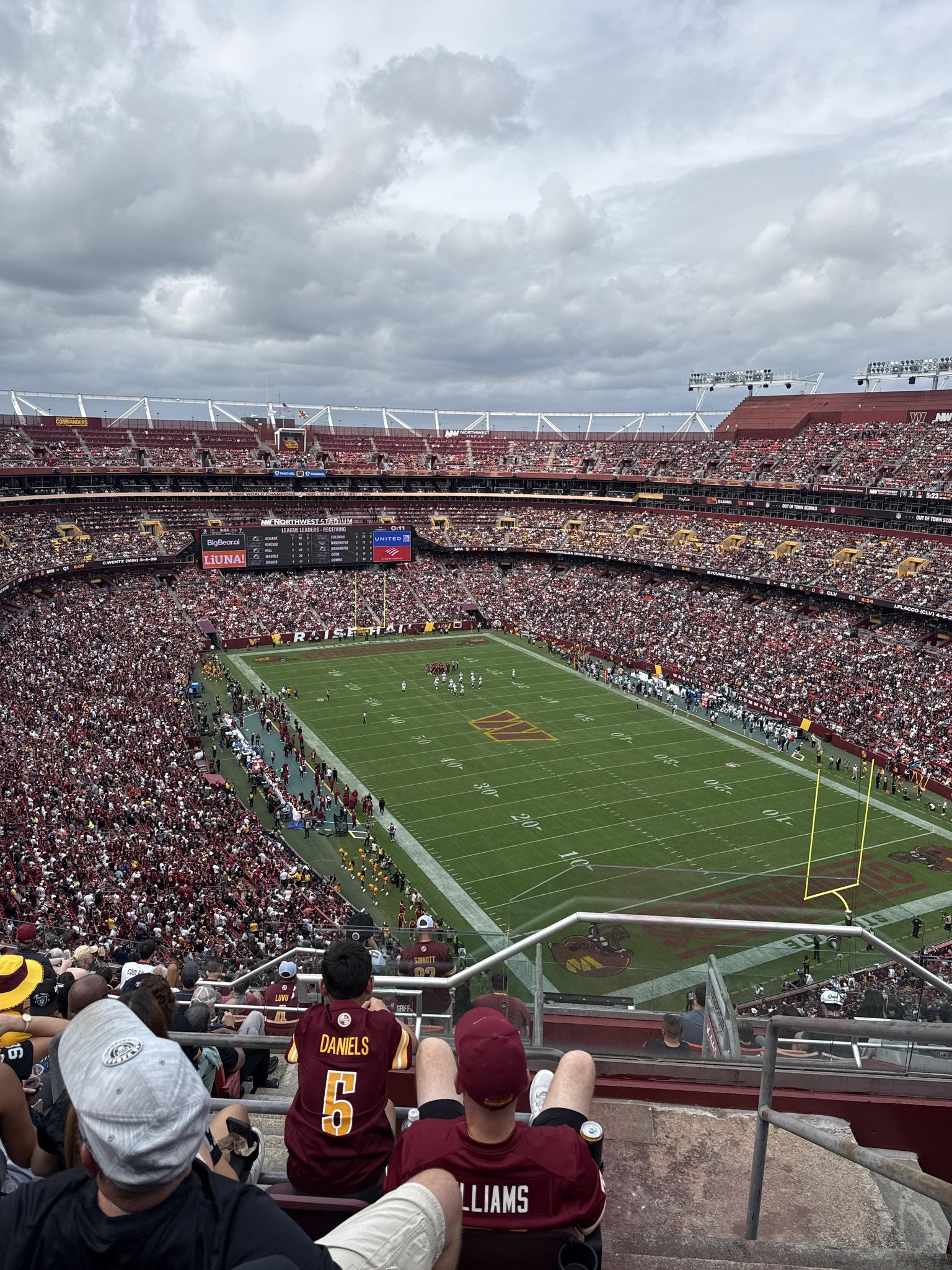 Real Fan View taken from Section 446 at Northwest Stadium by Matt M