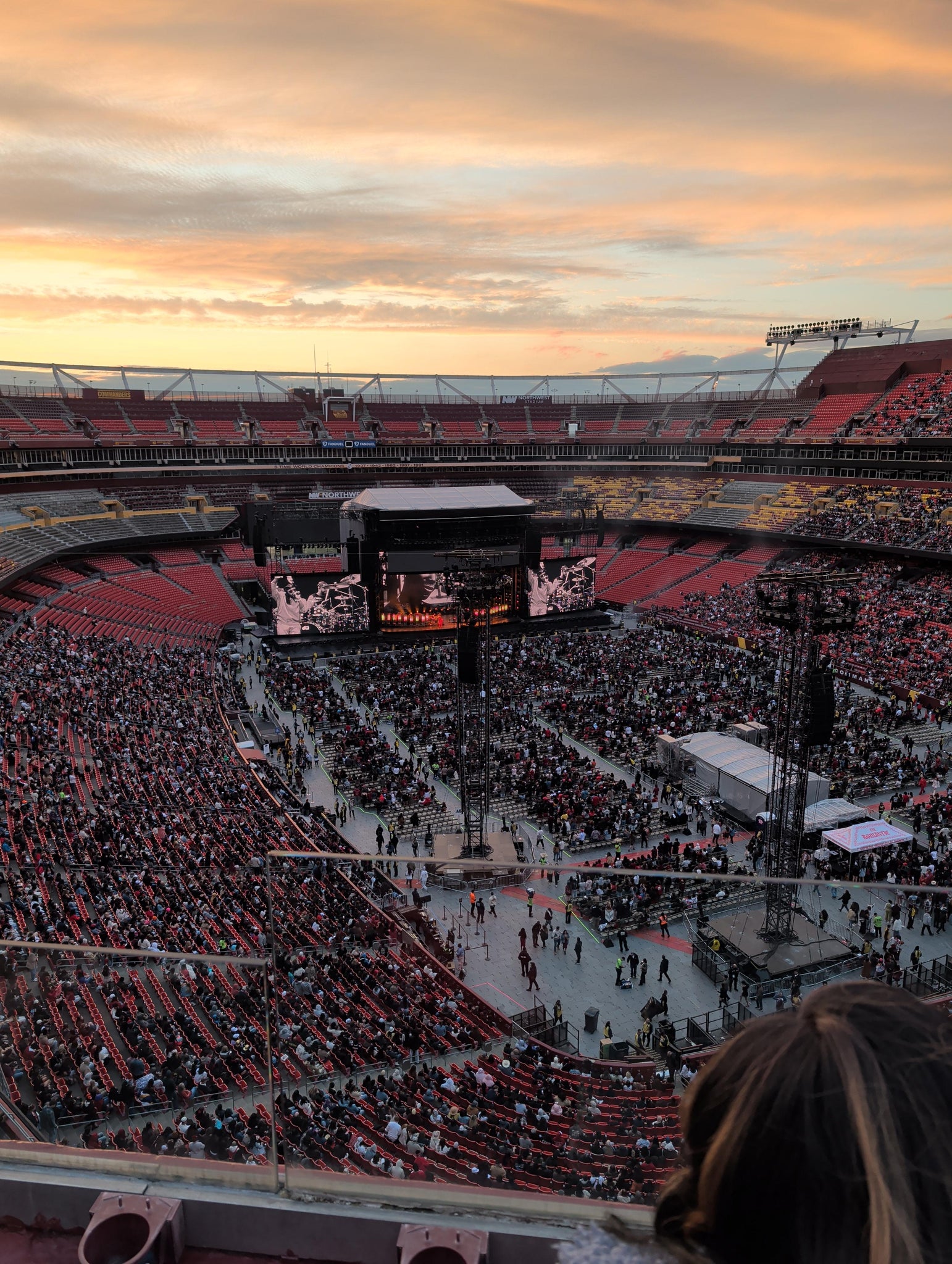 Real Fan View taken from Section 446 at Northwest Stadium by Amanda S