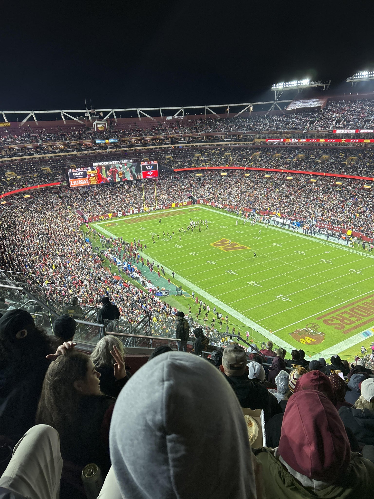 Real Fan View taken from Section 447 at Northwest Stadium by John W
