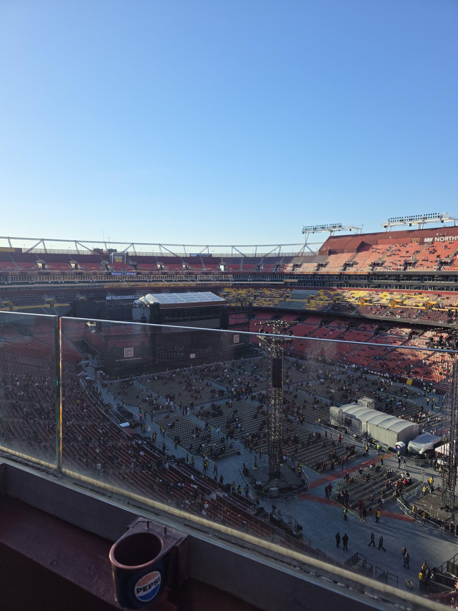 Real Fan View taken from Section 448 at Northwest Stadium by Meilyn C
