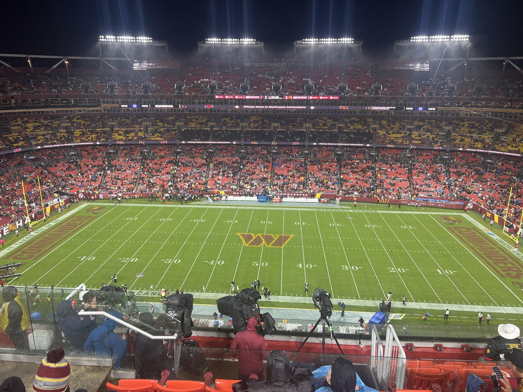 Real Fan View taken from Section 454 at Northwest Stadium by Maurice G