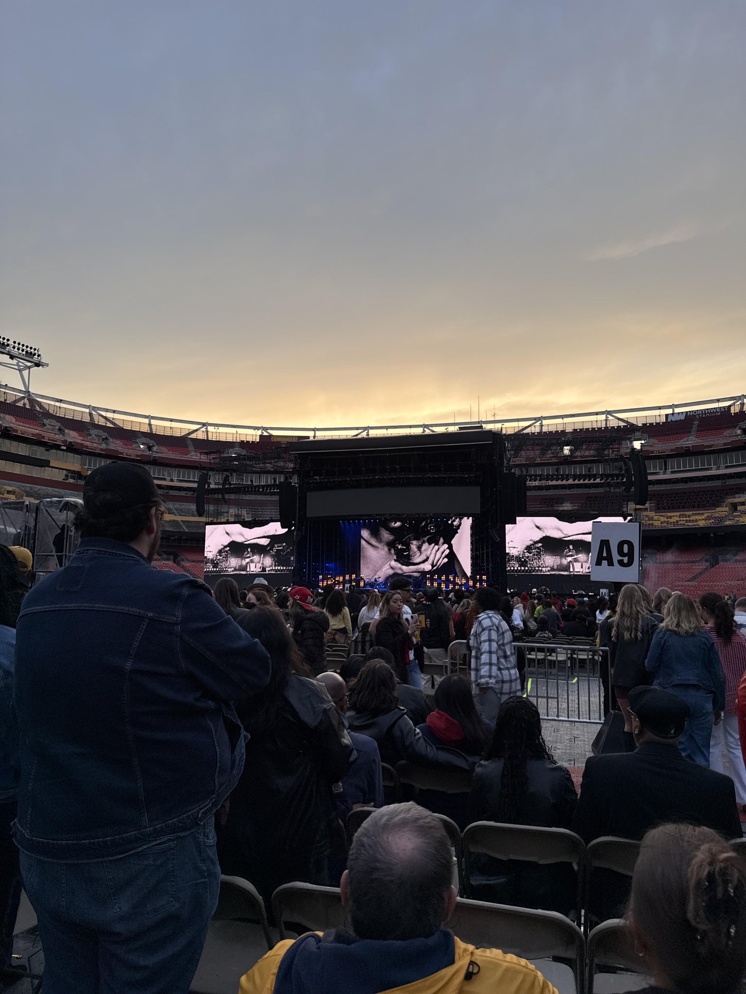Real Fan View taken from Floor A 14 at Northwest Stadium by Meerim K