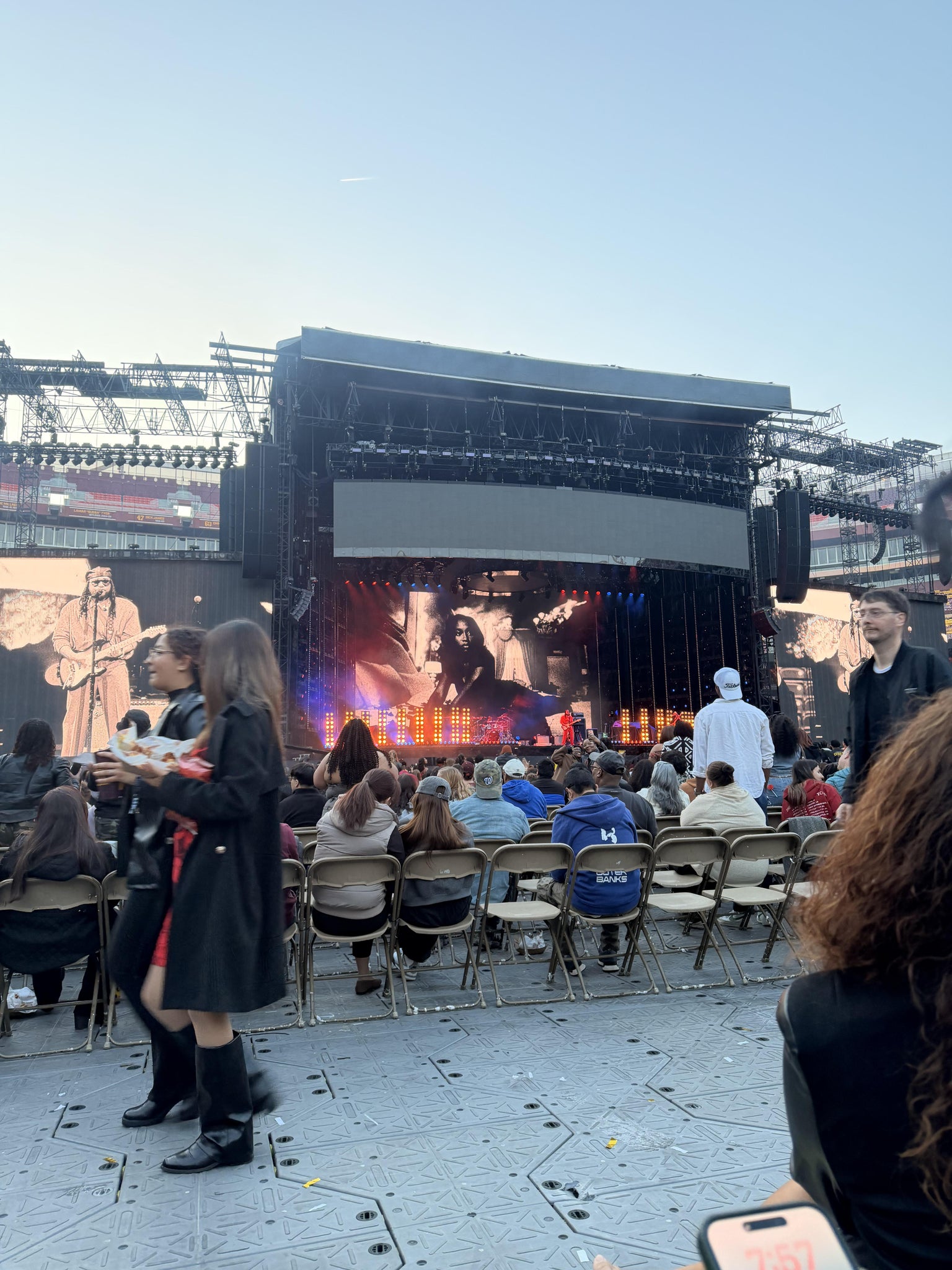 Real Fan View taken from Floor A 7 at Northwest Stadium by Lorena R