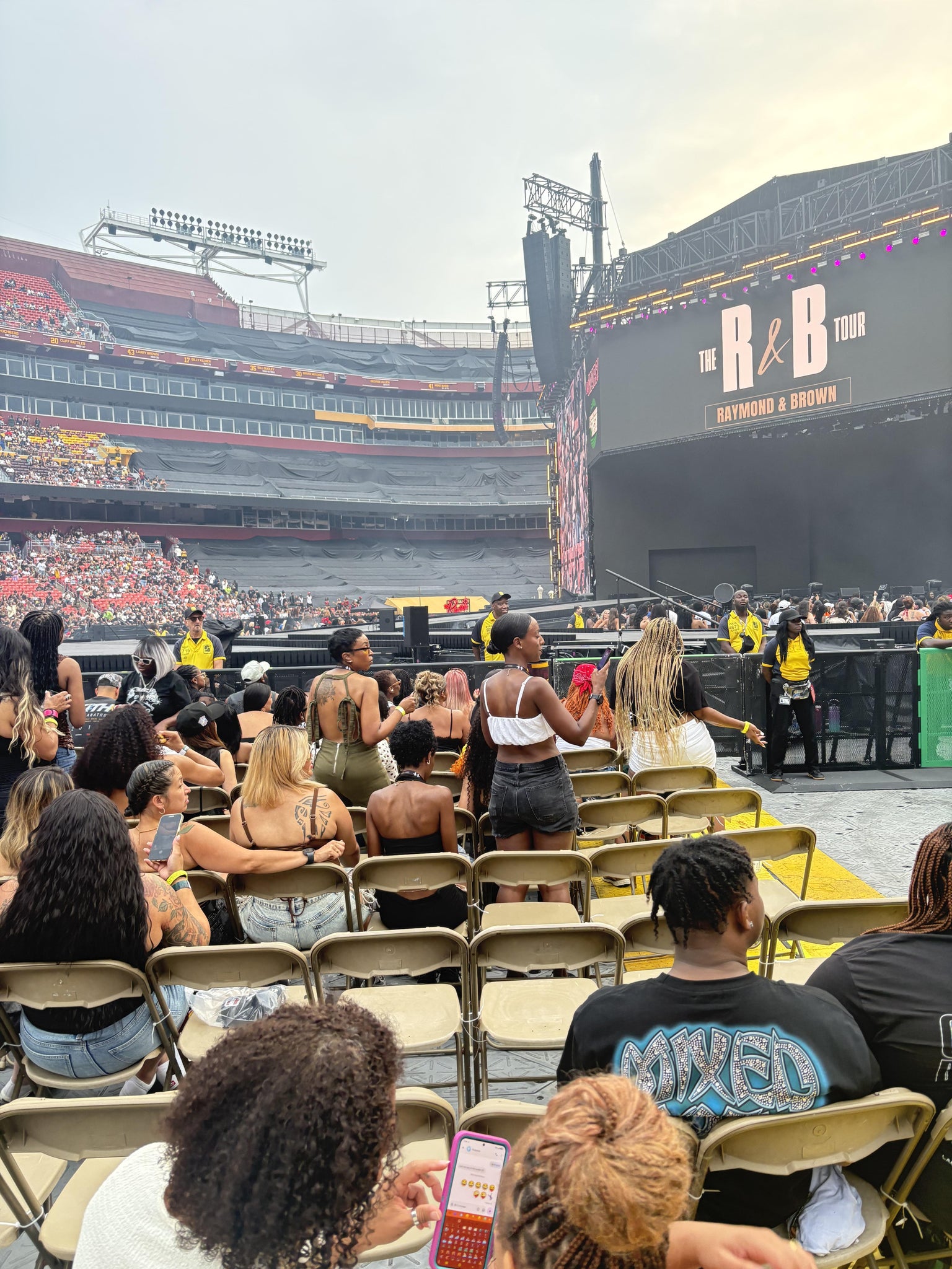 Real Fan View taken from Floor E at Northwest Stadium by Nichole J