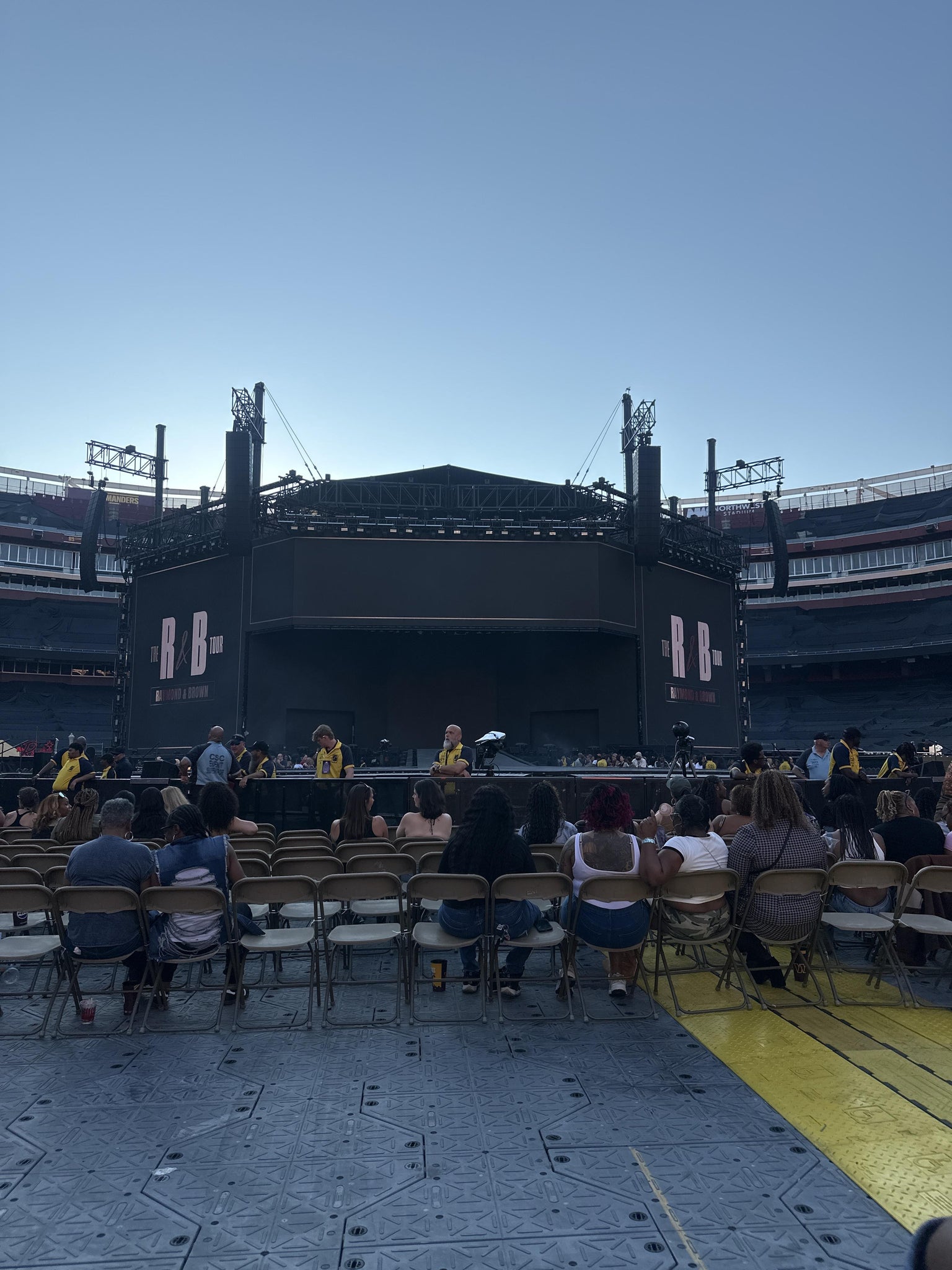 Real Fan View taken from Floor N at Northwest Stadium by Quatia R