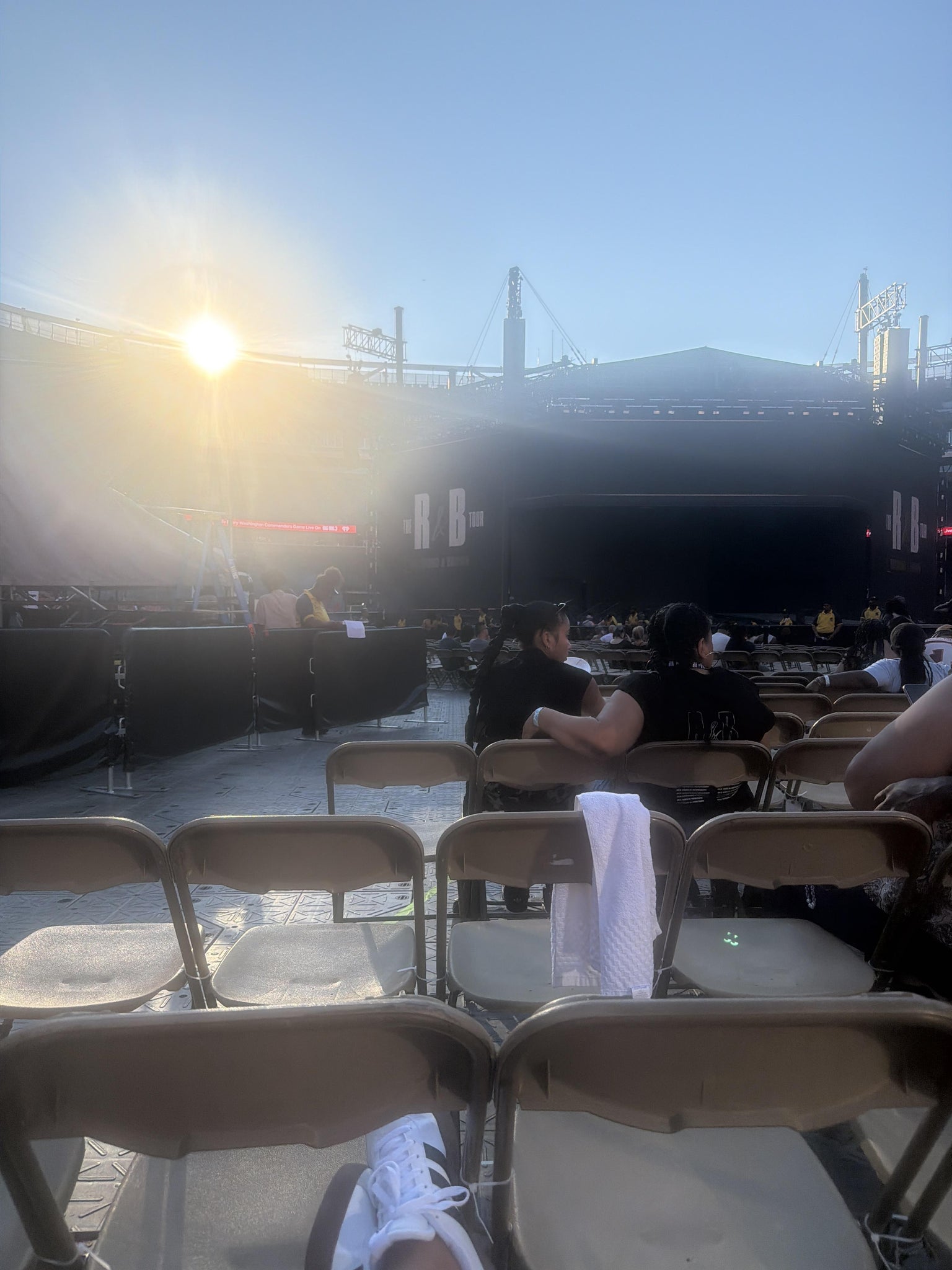 Real Fan View taken from Floor P at Northwest Stadium by Sierra W