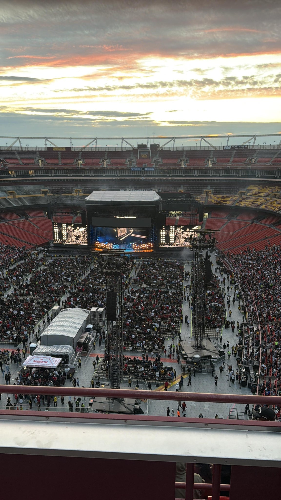 Real Fan View taken from Section SRO 439 at Northwest Stadium by Layla R