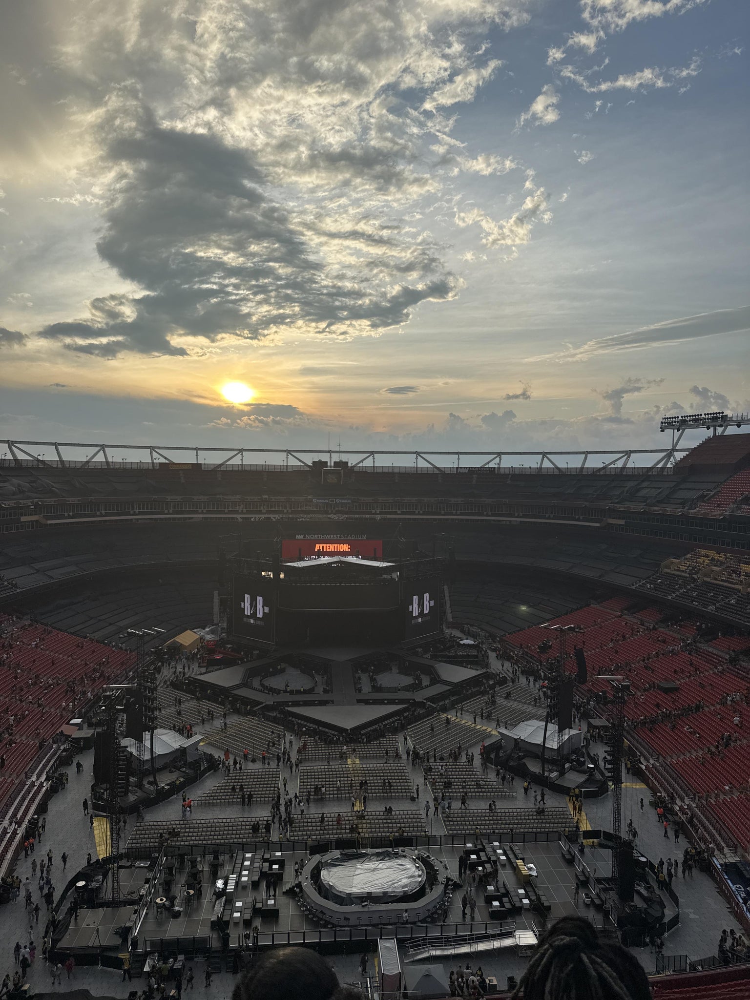 Real Fan View taken from Section SRO 441 at Northwest Stadium by Trishana B