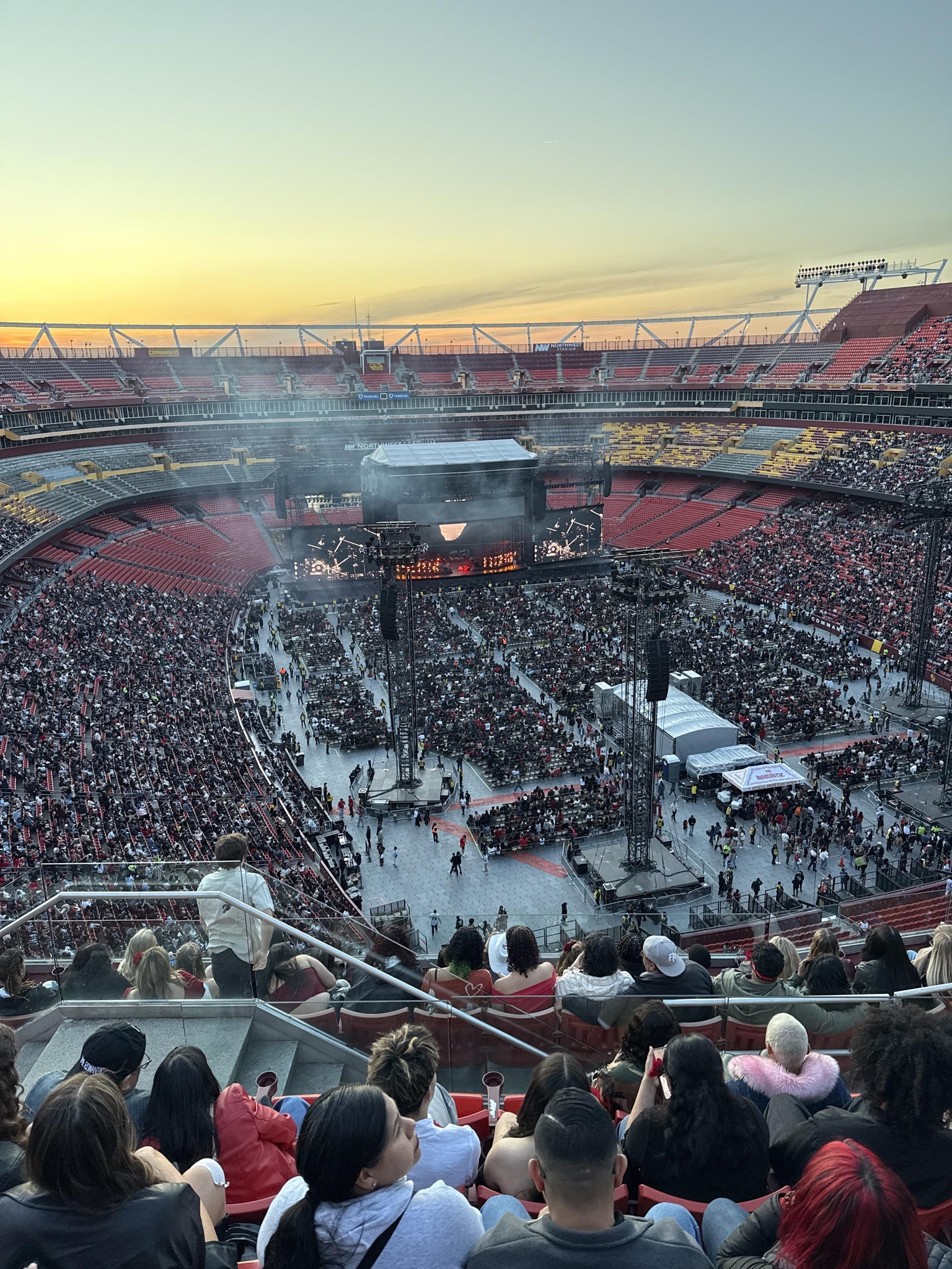 Real Fan View taken from Section SRO 444 at Northwest Stadium by Anya M