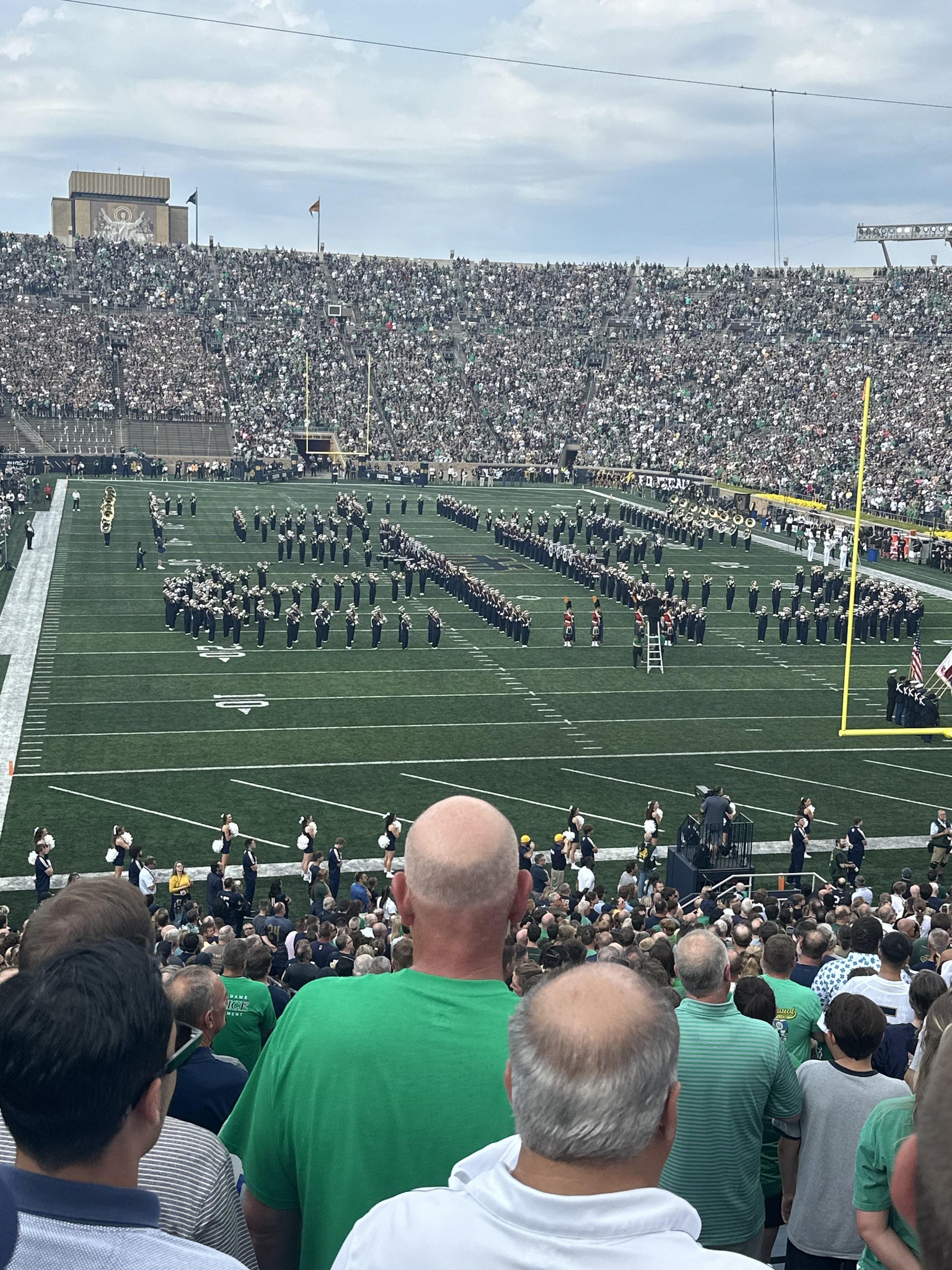 Real Fan View taken from Section 21 at Notre Dame Stadium by Wanda R
