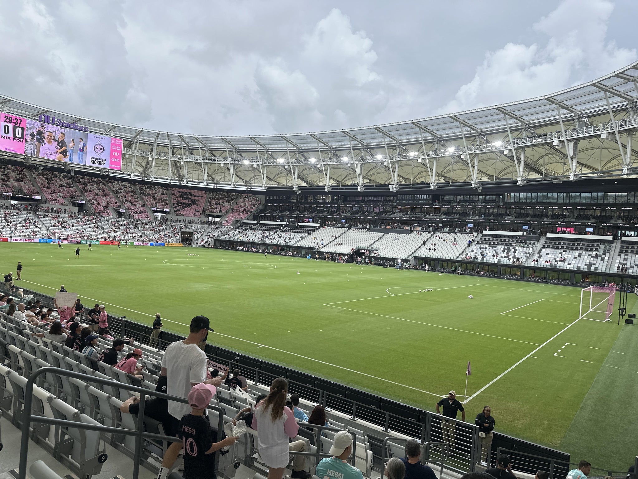 Real Fan View taken from Section 125 at Nu Stadium by Hector V