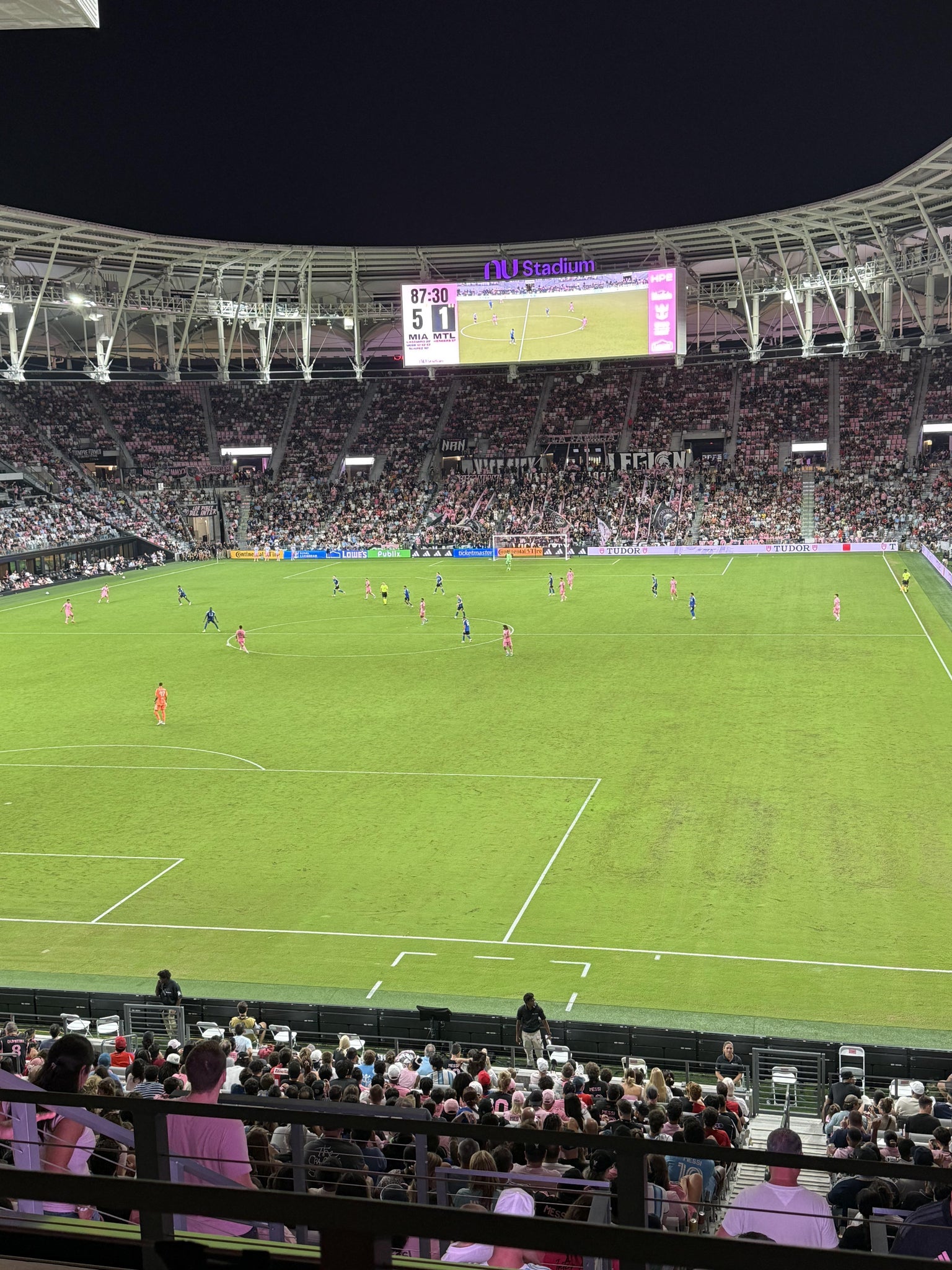 Real Fan View taken from Section 210 at Nu Stadium by Danilo M