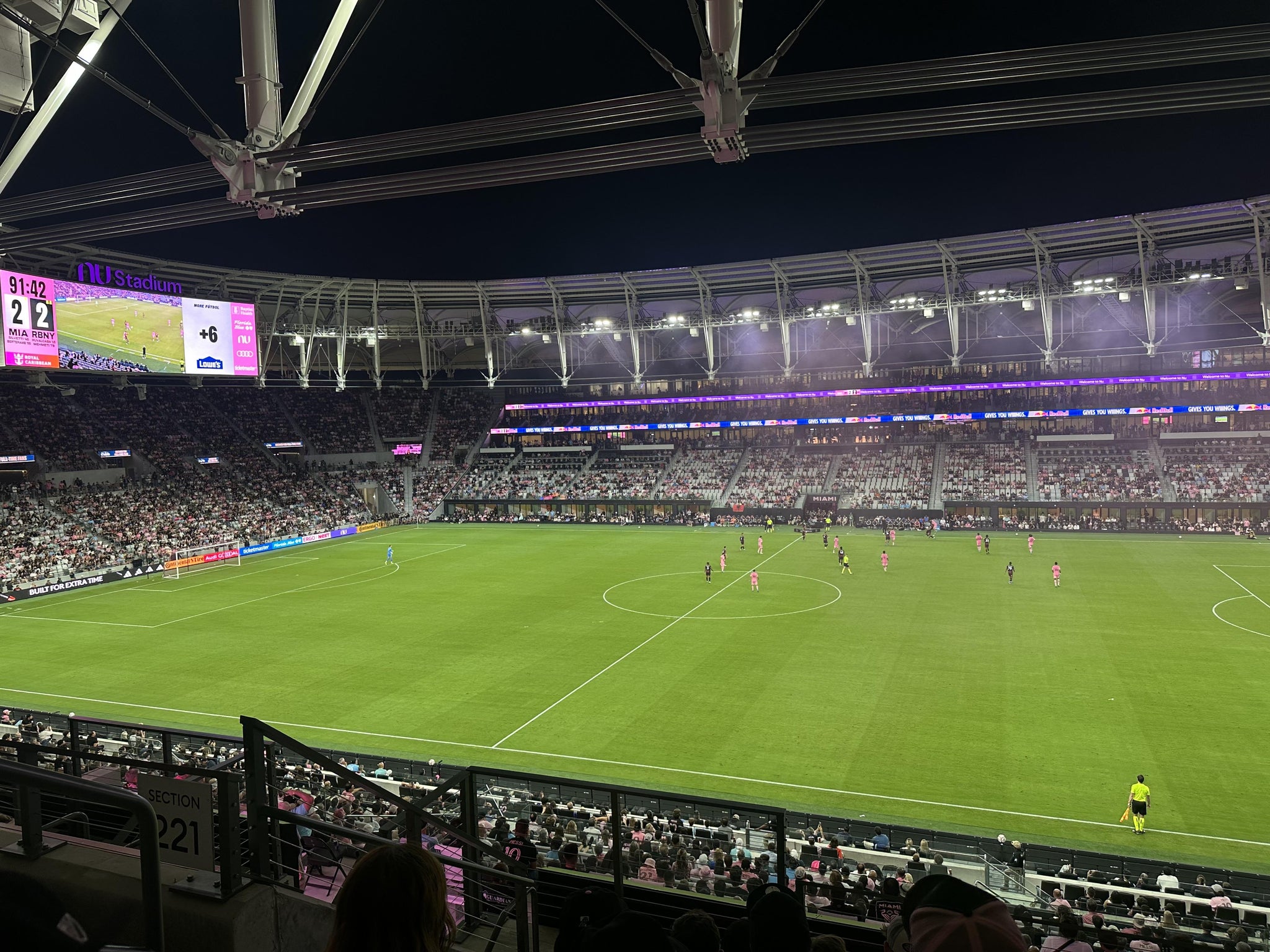 Real Fan View taken from Section 222 at Nu Stadium by Manuel L