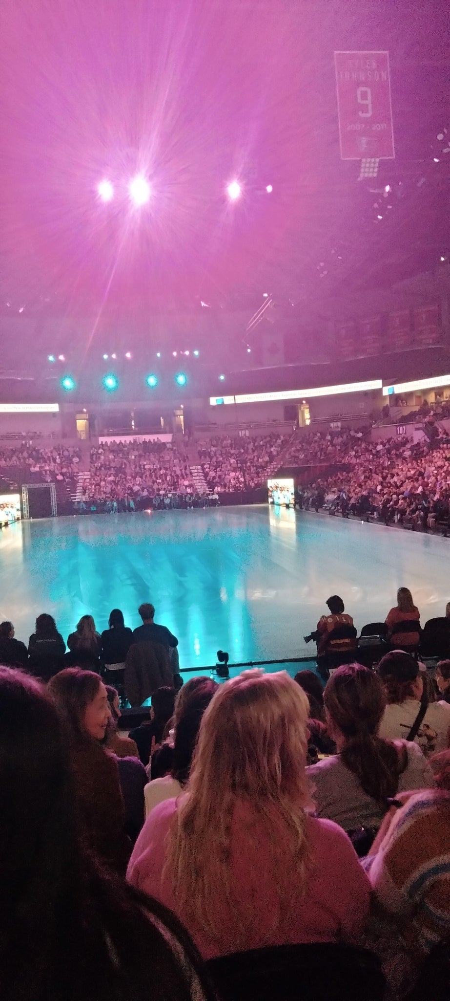 Real Fan View taken from Section 122 at Numerica Veterans Arena by Makaila P