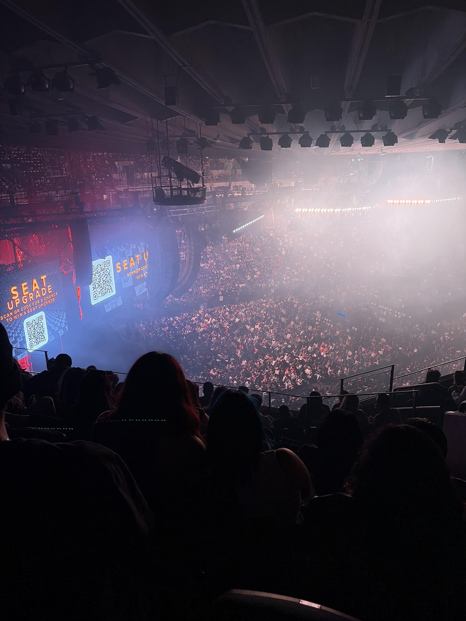 Real Fan View taken from Section 220 at Oakland Arena by Mia B