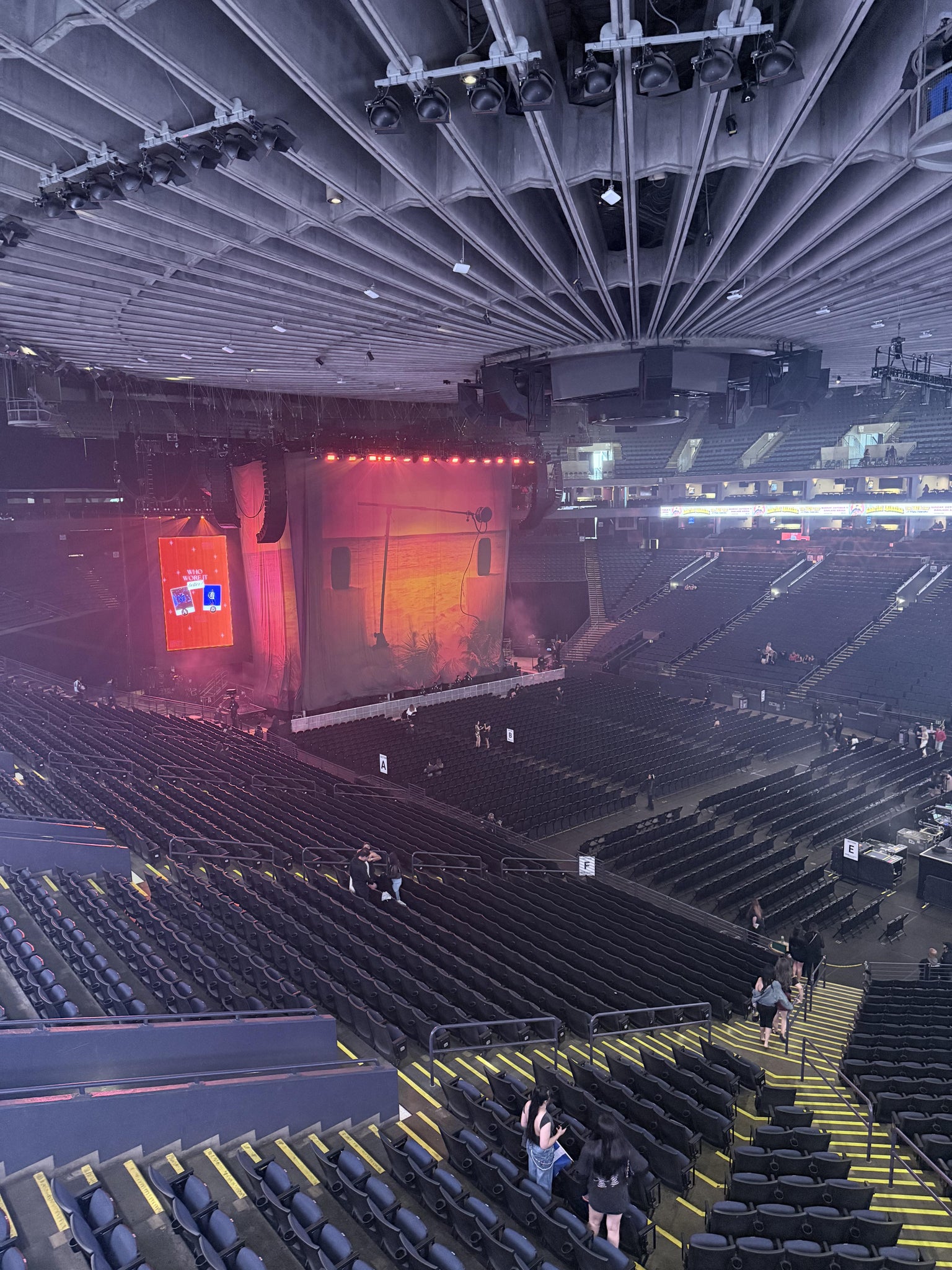 Real Fan View taken from Mezzanine Suite 34 at Oakland Arena by Christopher N