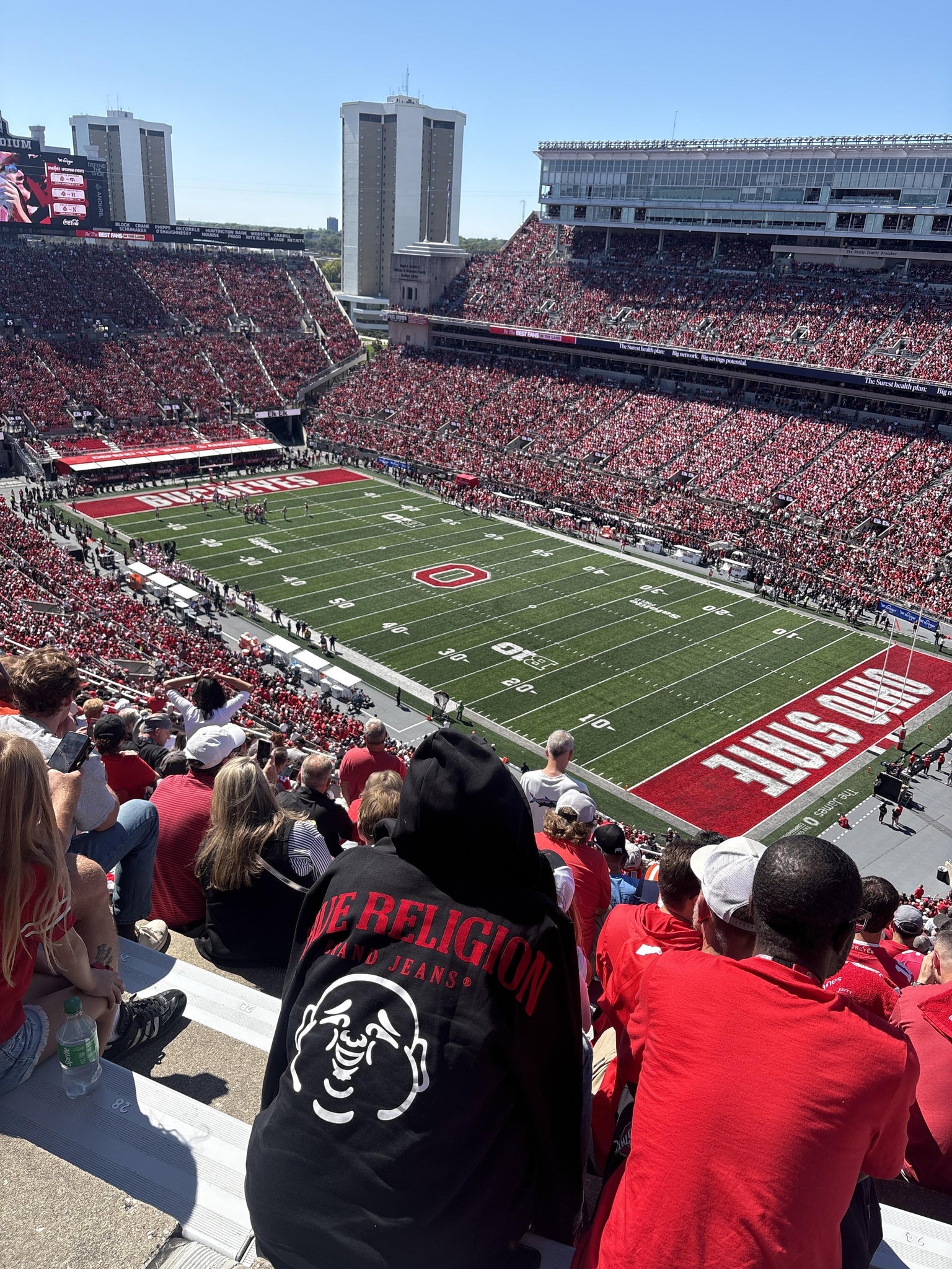 Real Fan View taken from Section 12 C at Ohio Stadium by Stefhan H