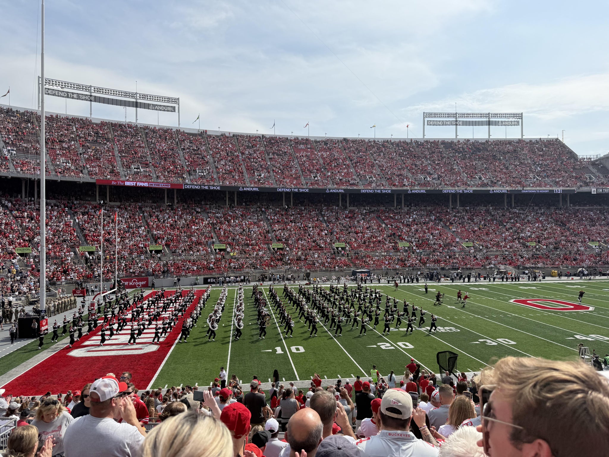 Real Fan View taken from Section 15 A at Ohio Stadium by Madison C