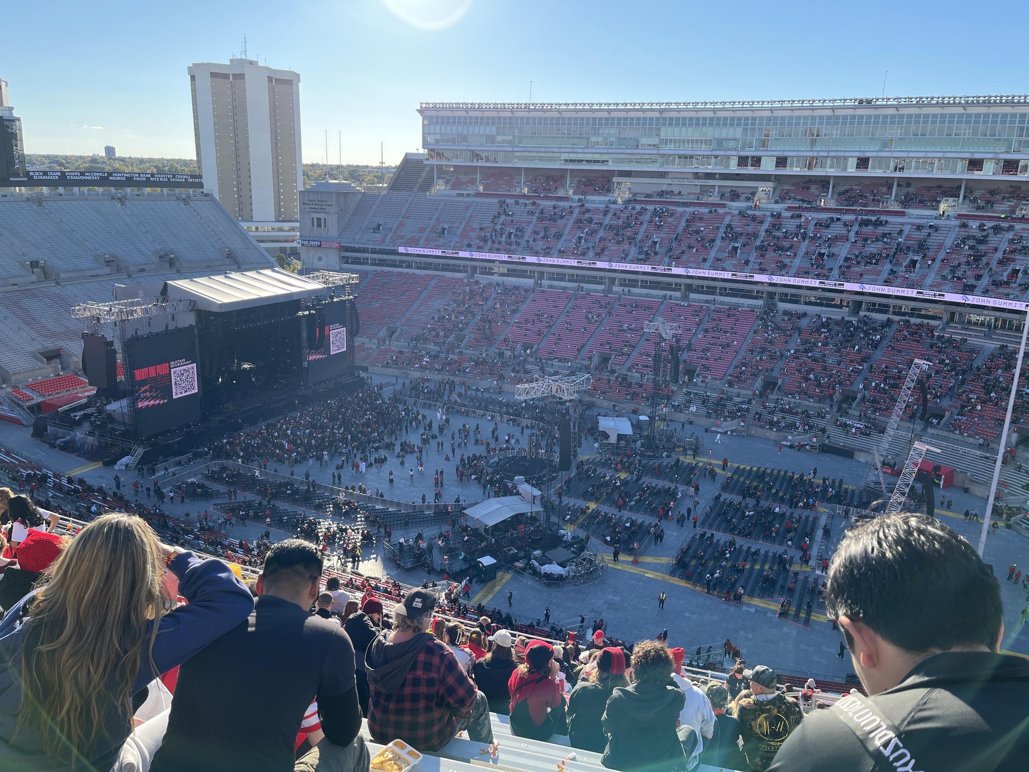 Real Fan View taken from Section 16 C at Ohio Stadium by Sarah C