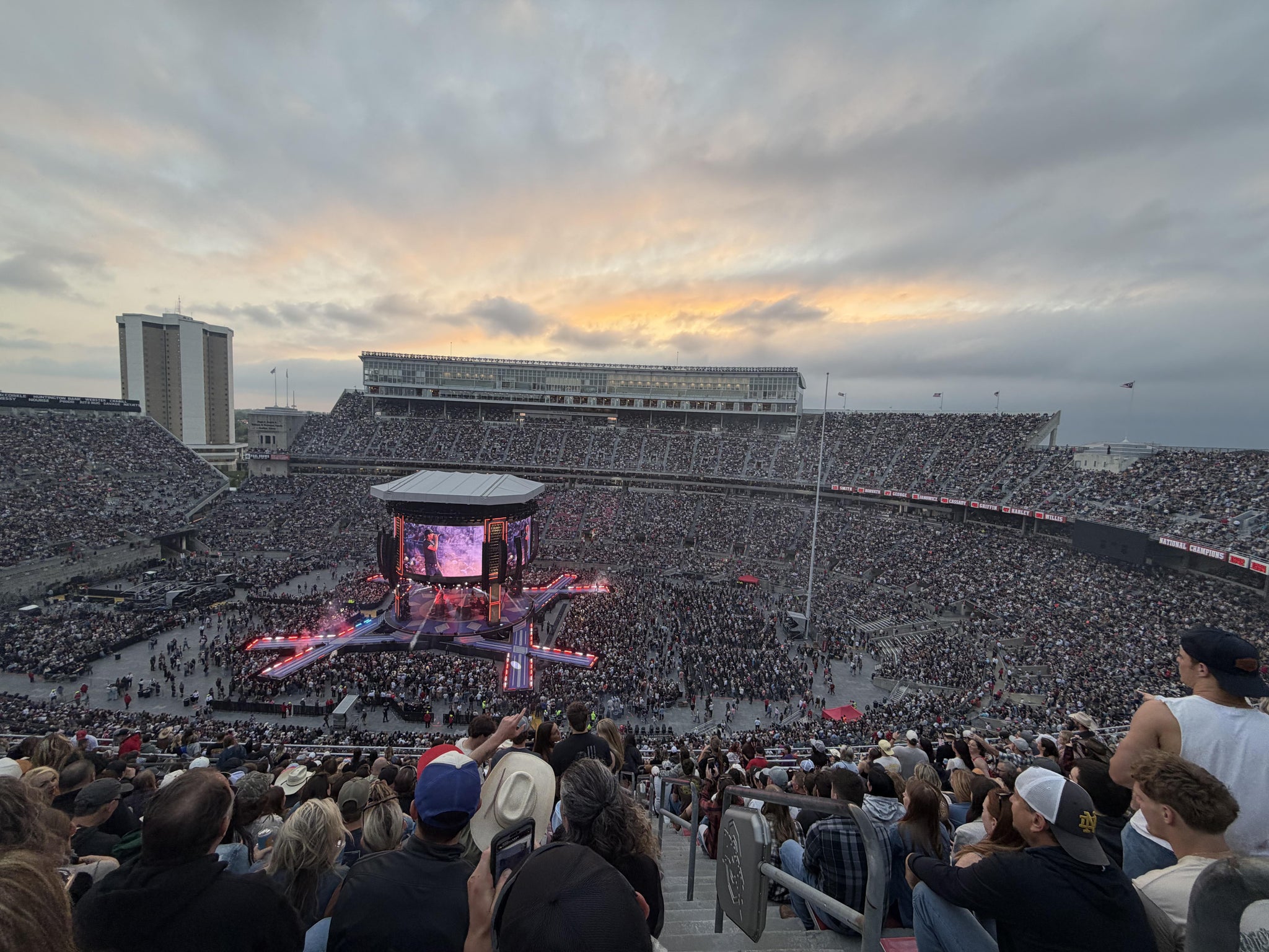 Real Fan View taken from Section 18 C at Ohio Stadium by Lucas B