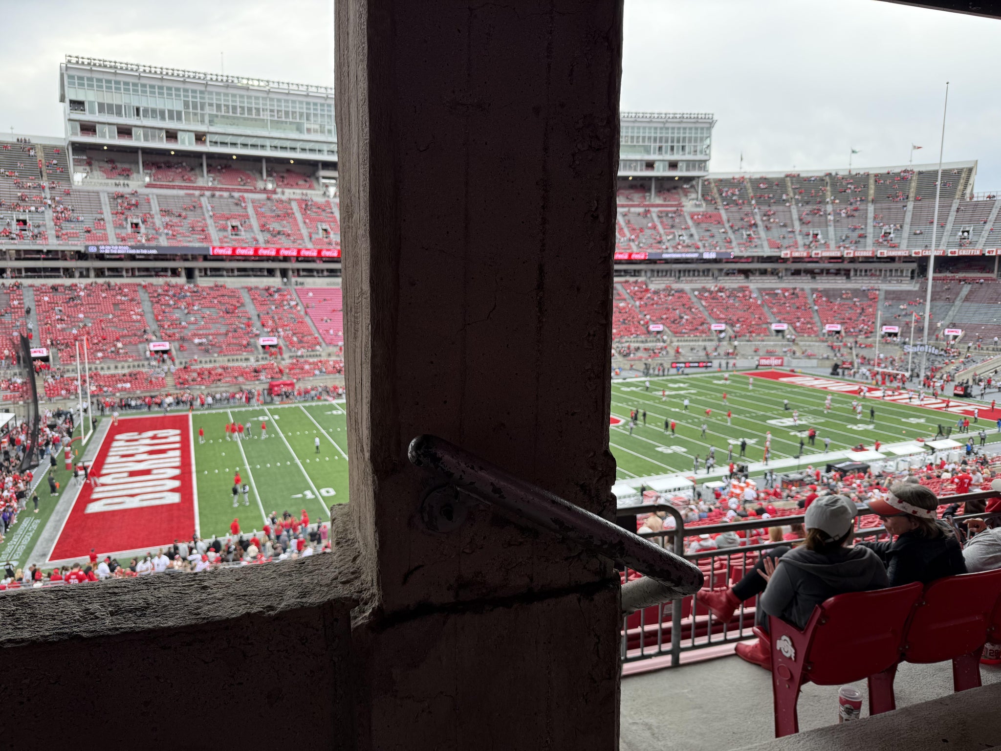 Vue réelle des fans prise de la Section 24 B au site Ohio Stadium par Anonymous User