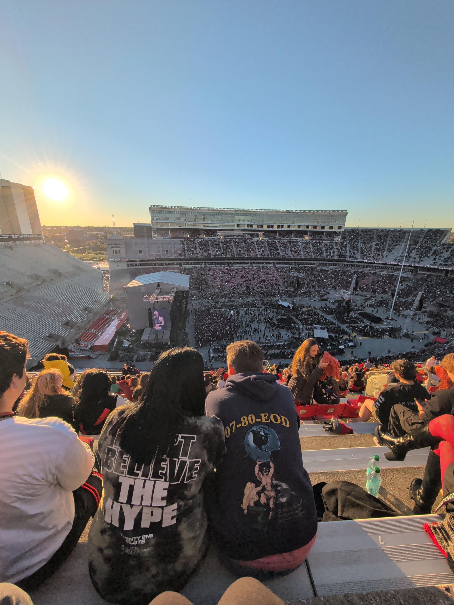 Real Fan View taken from Section 26 C at Ohio Stadium by Leeanna C