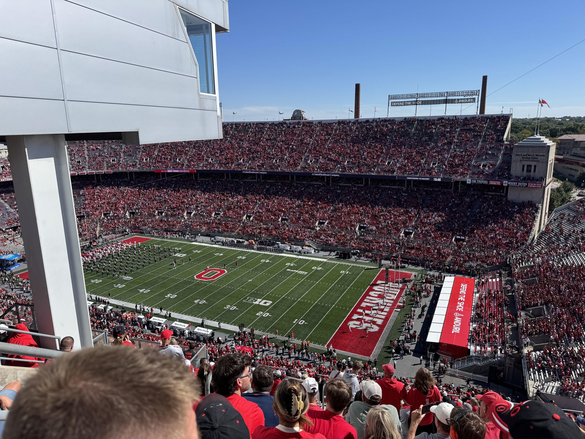 Real Fan View taken from Section 29 C at Ohio Stadium by Salvatore T