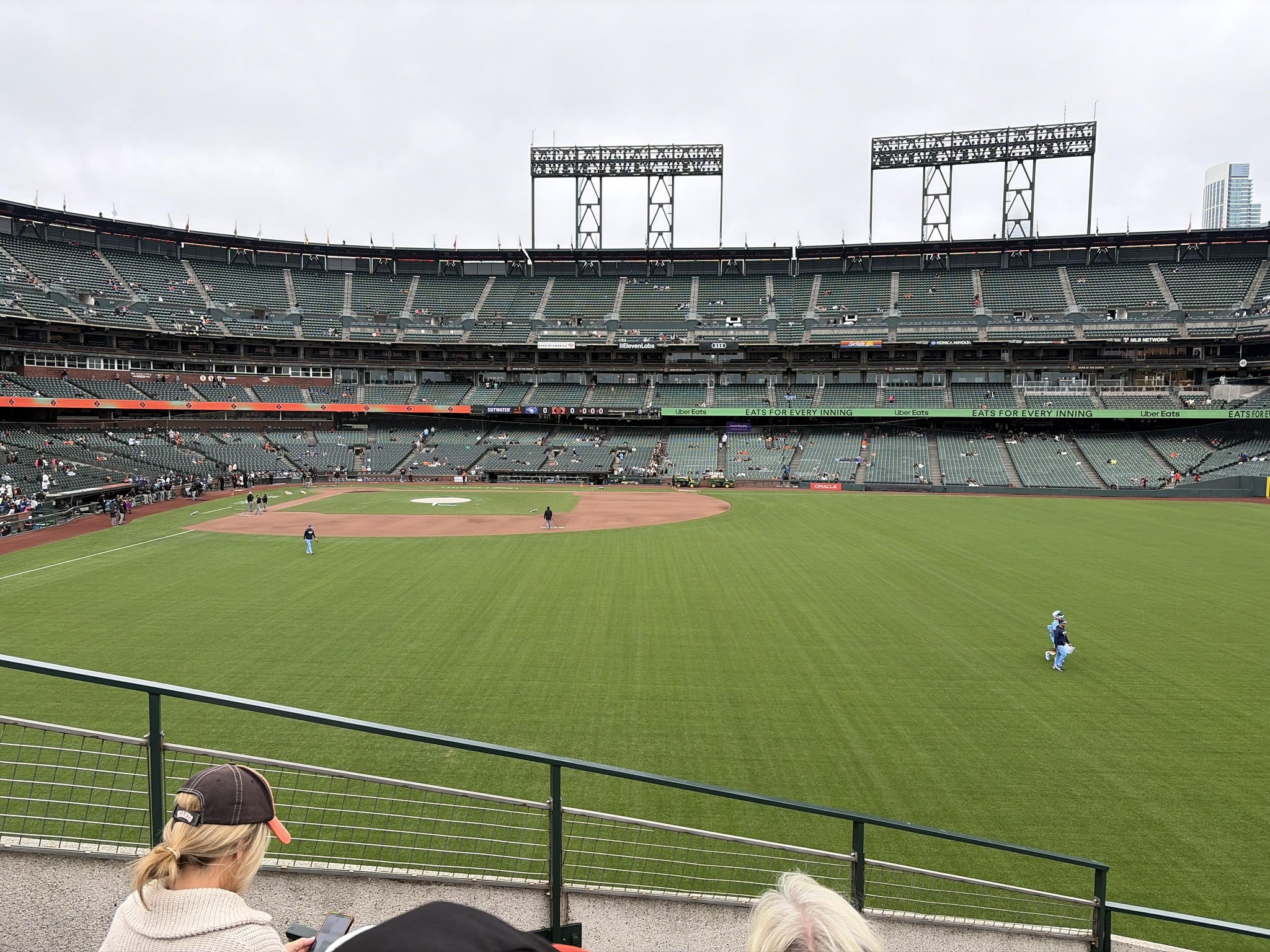 Real Fan View taken from Arcade 147 at Oracle Park by Morgan E