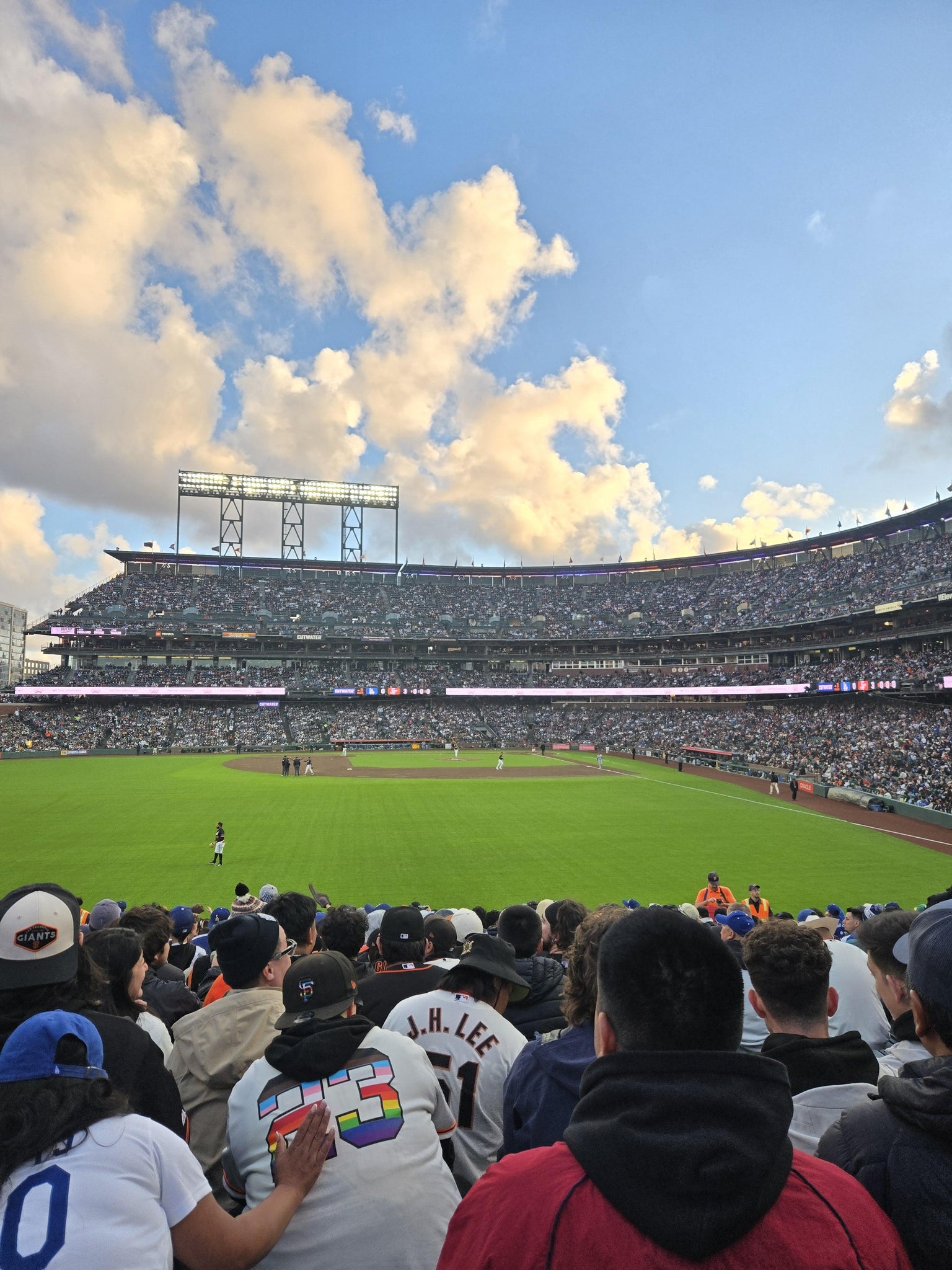 Real Fan View taken from Bleachers 137 at Oracle Park by Danielle F