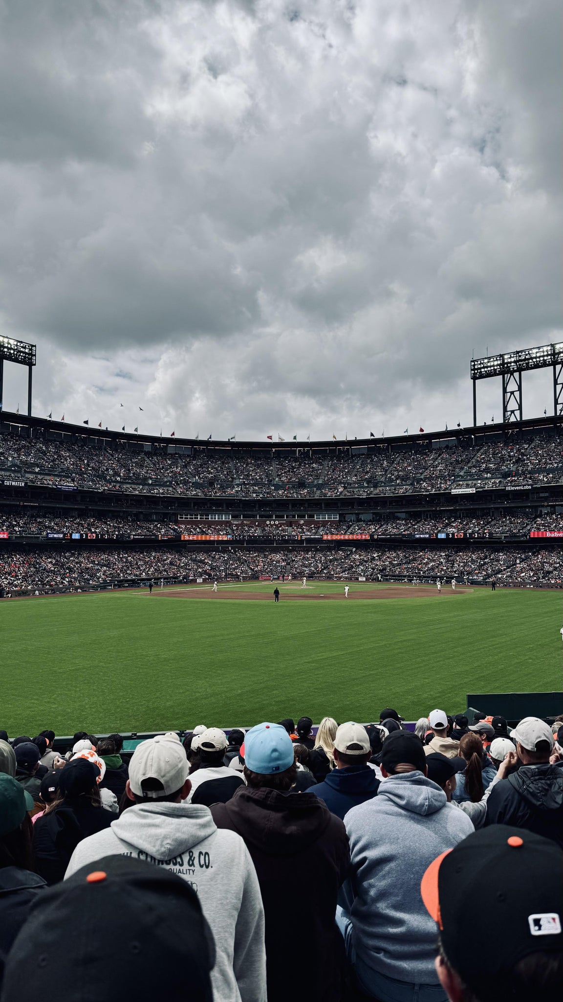 Real Fan View taken from Bleachers 143 at Oracle Park by Carlos V