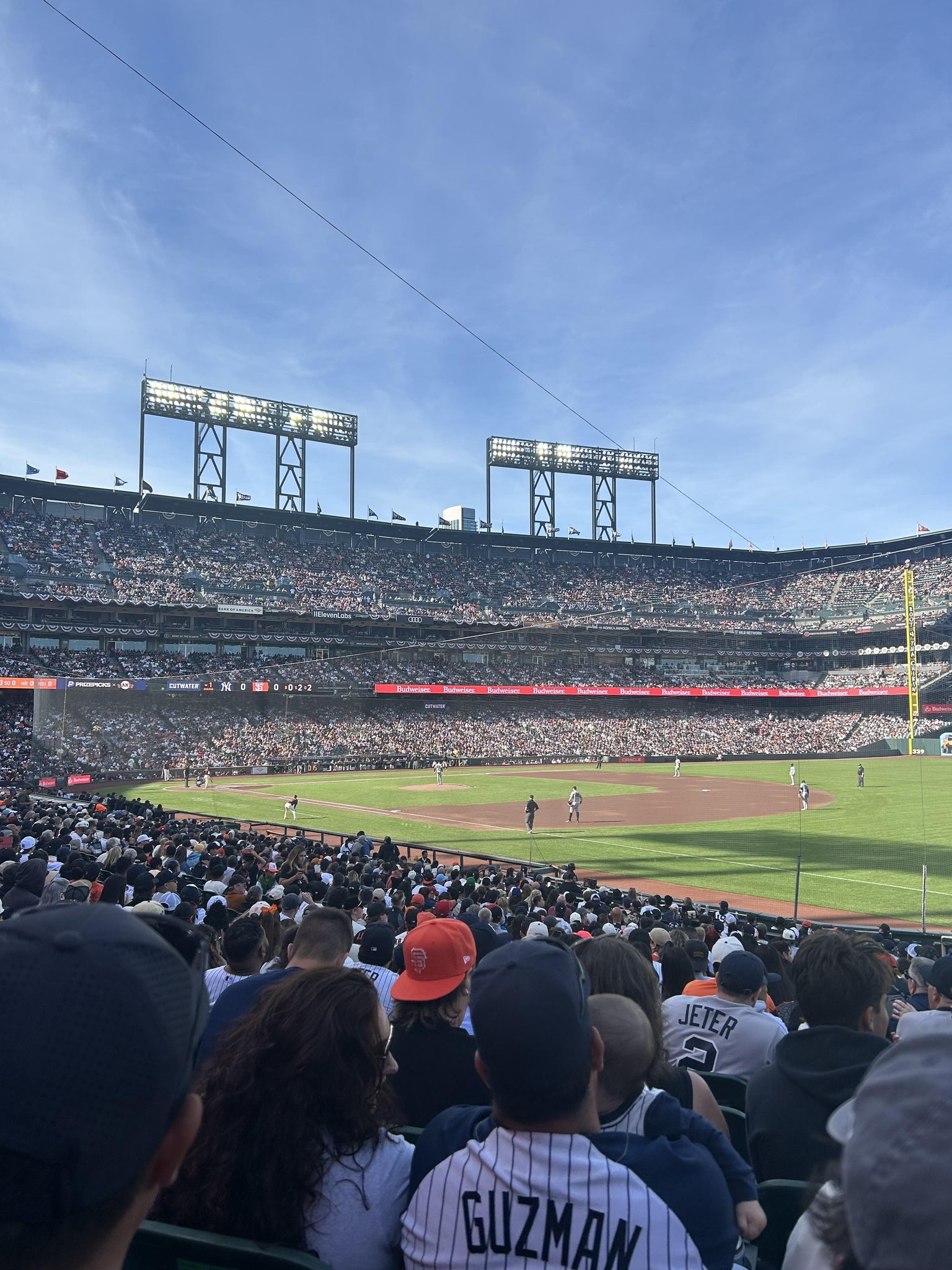 Real Fan View taken from Lower Box 103 at Oracle Park by Esmeralda H