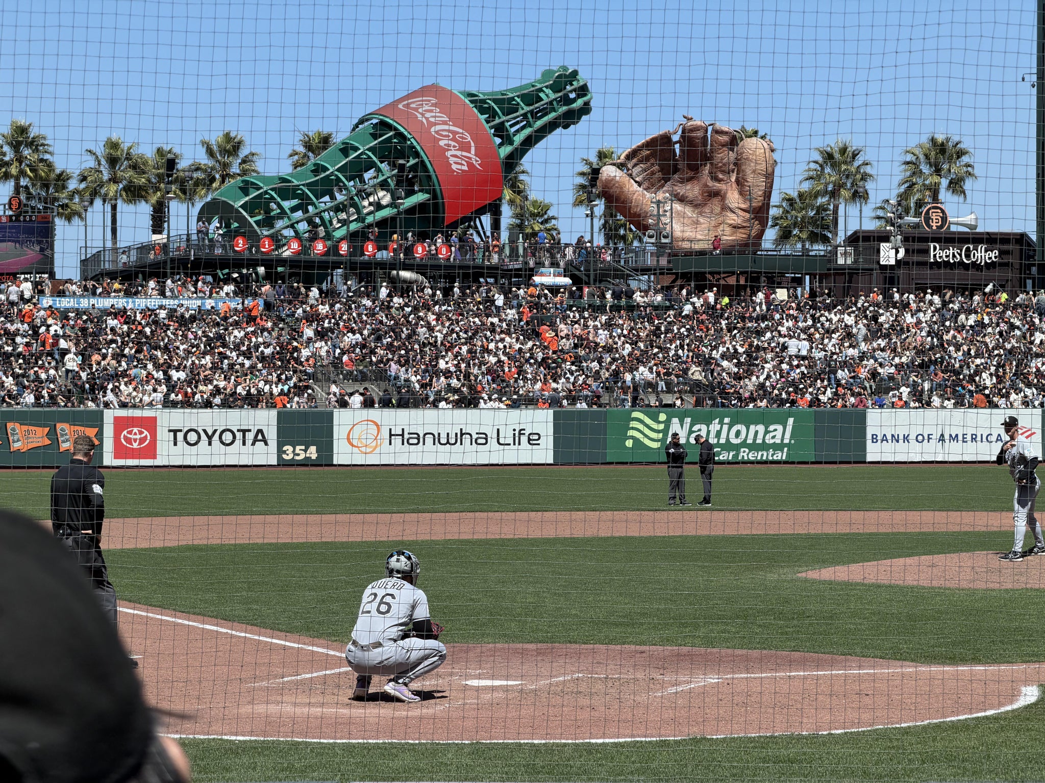 Real Fan View taken from Premium Field Club 113 at Oracle Park by John C
