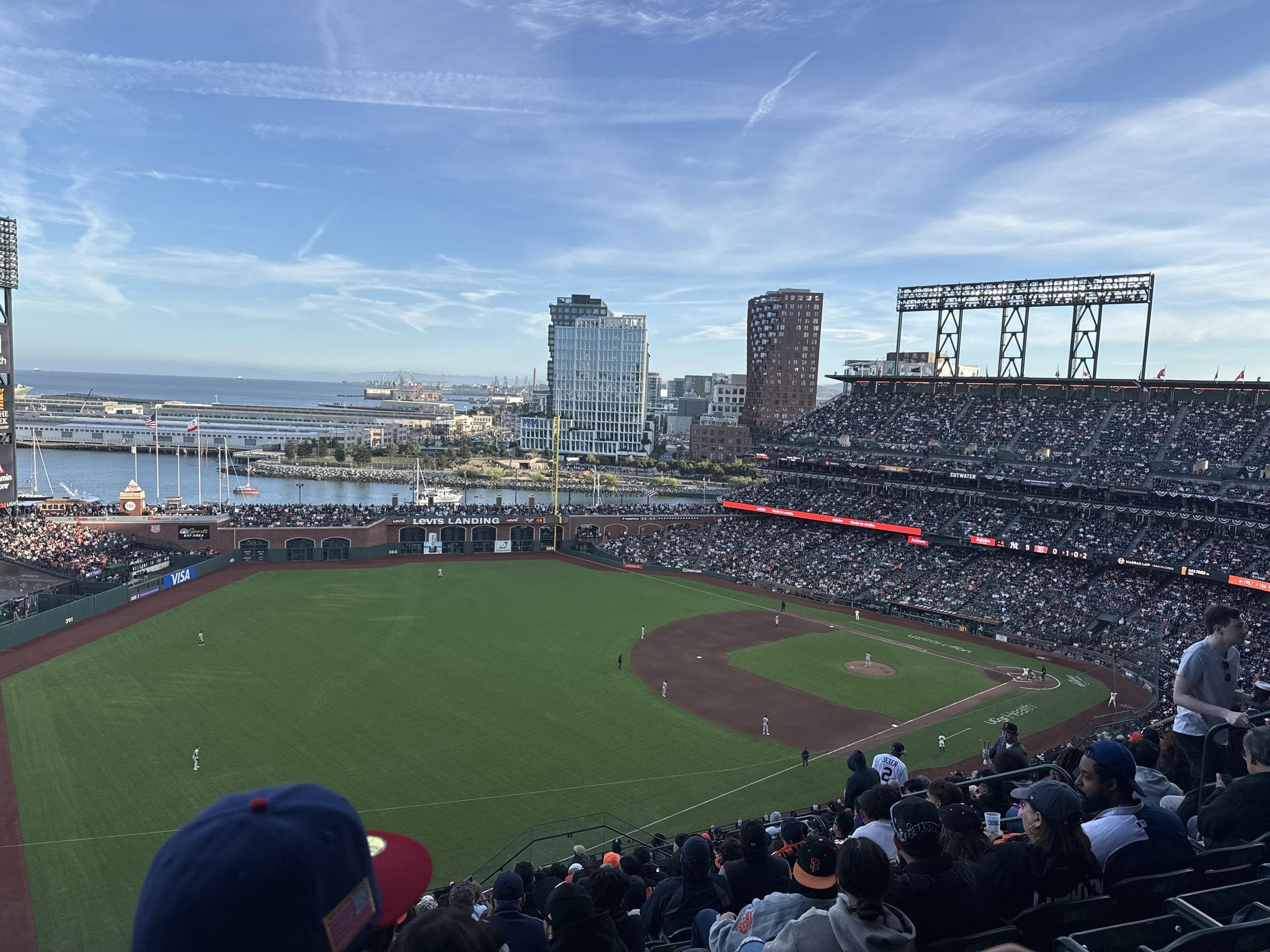 Real Fan View taken from View Reserved 331 at Oracle Park by Hailey F