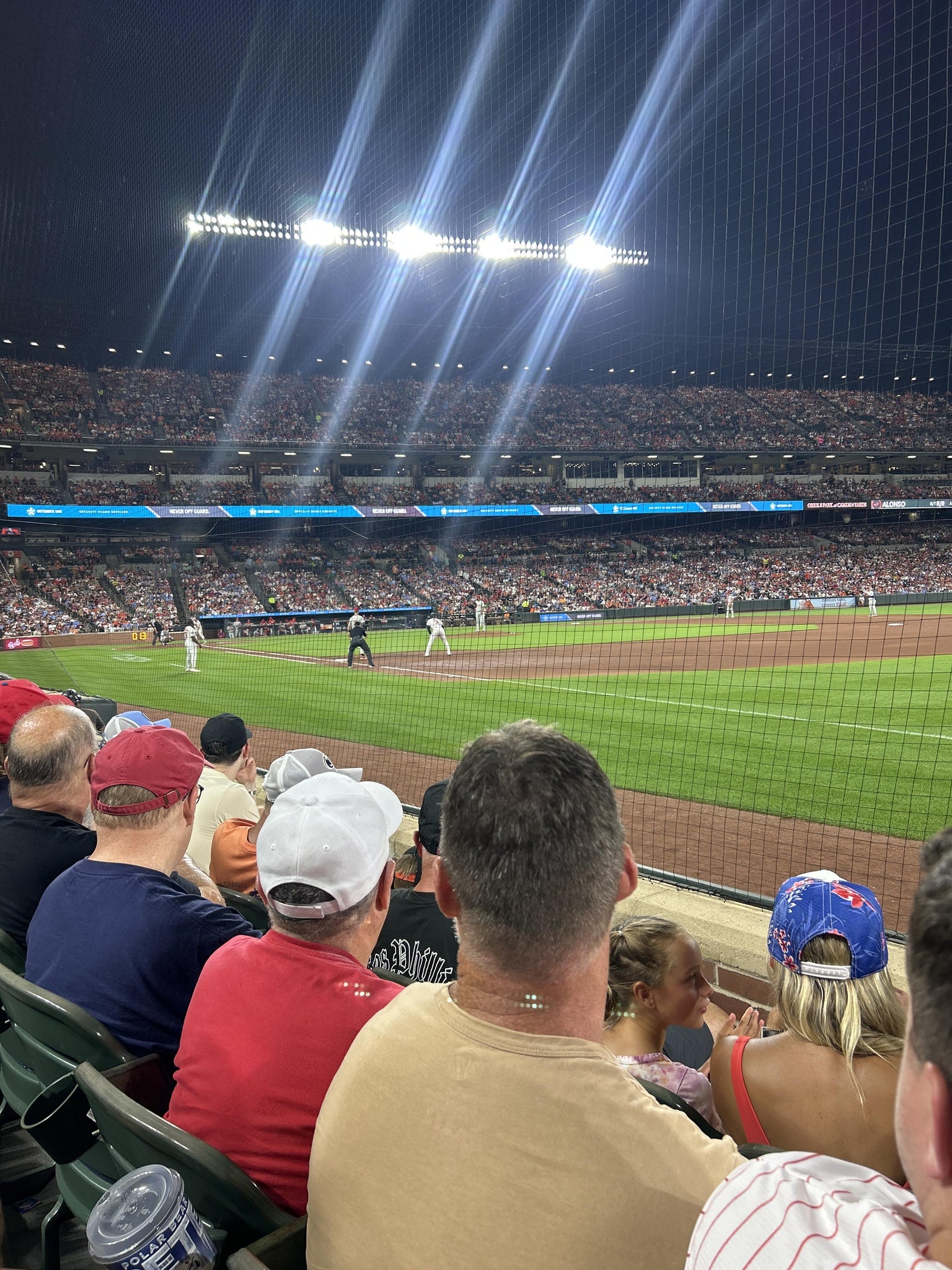 Real Fan View taken from Section 12 at Oriole Park at Camden Yards by Edward C