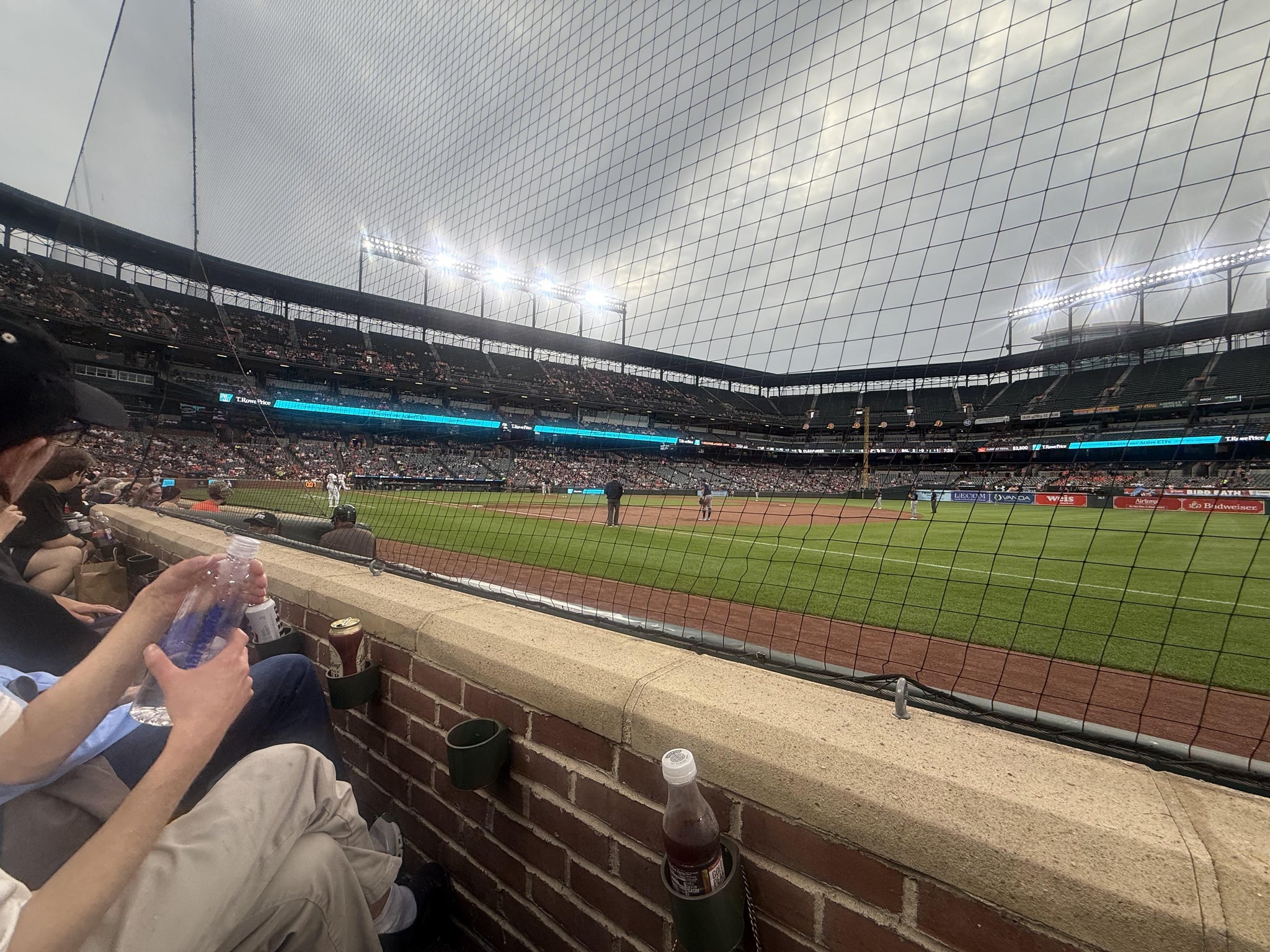 Real Fan View taken from Section 14 at Oriole Park at Camden Yards by Bryan H