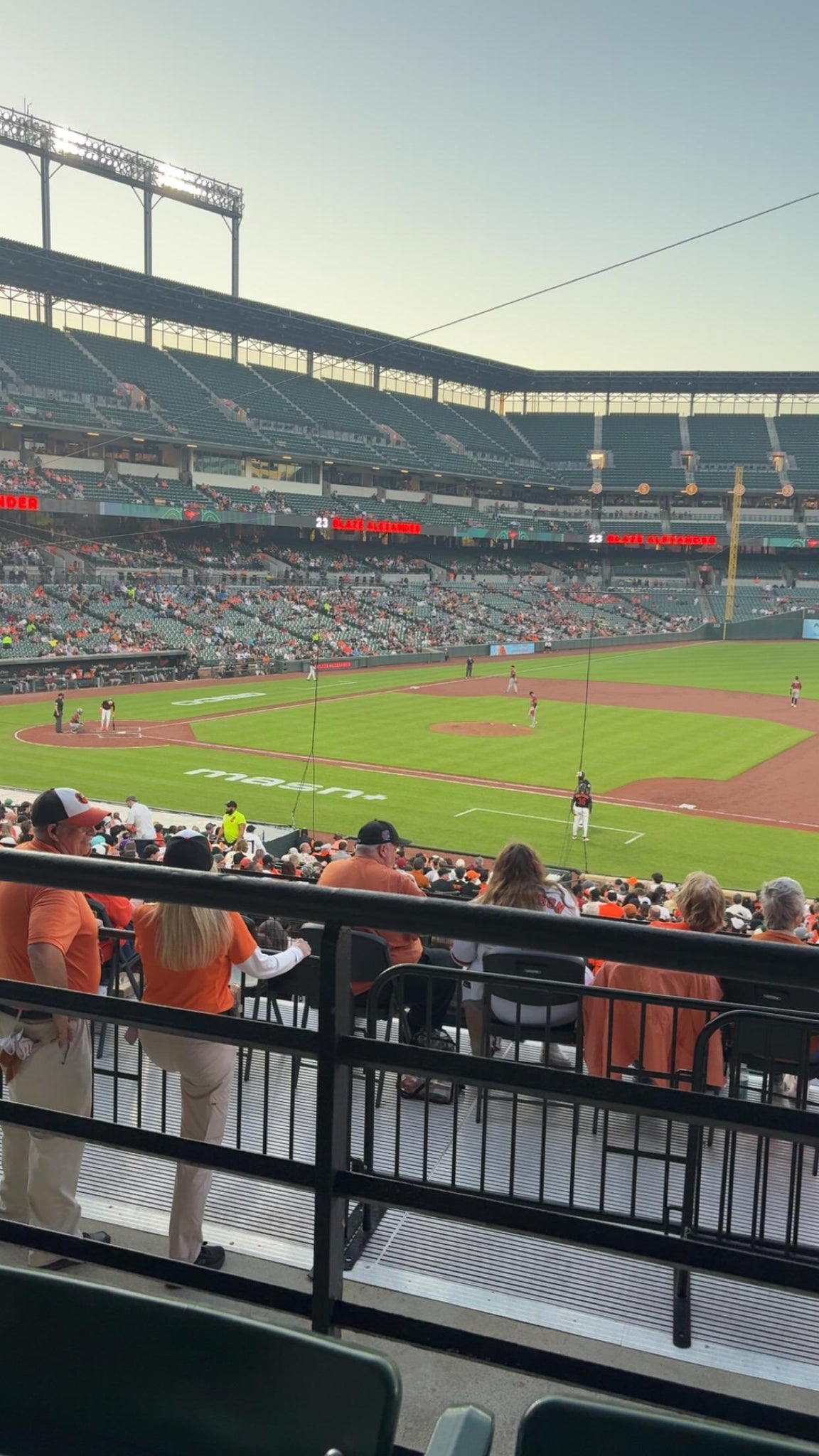 Real Fan View taken from Section 17 at Oriole Park at Camden Yards by Sam T